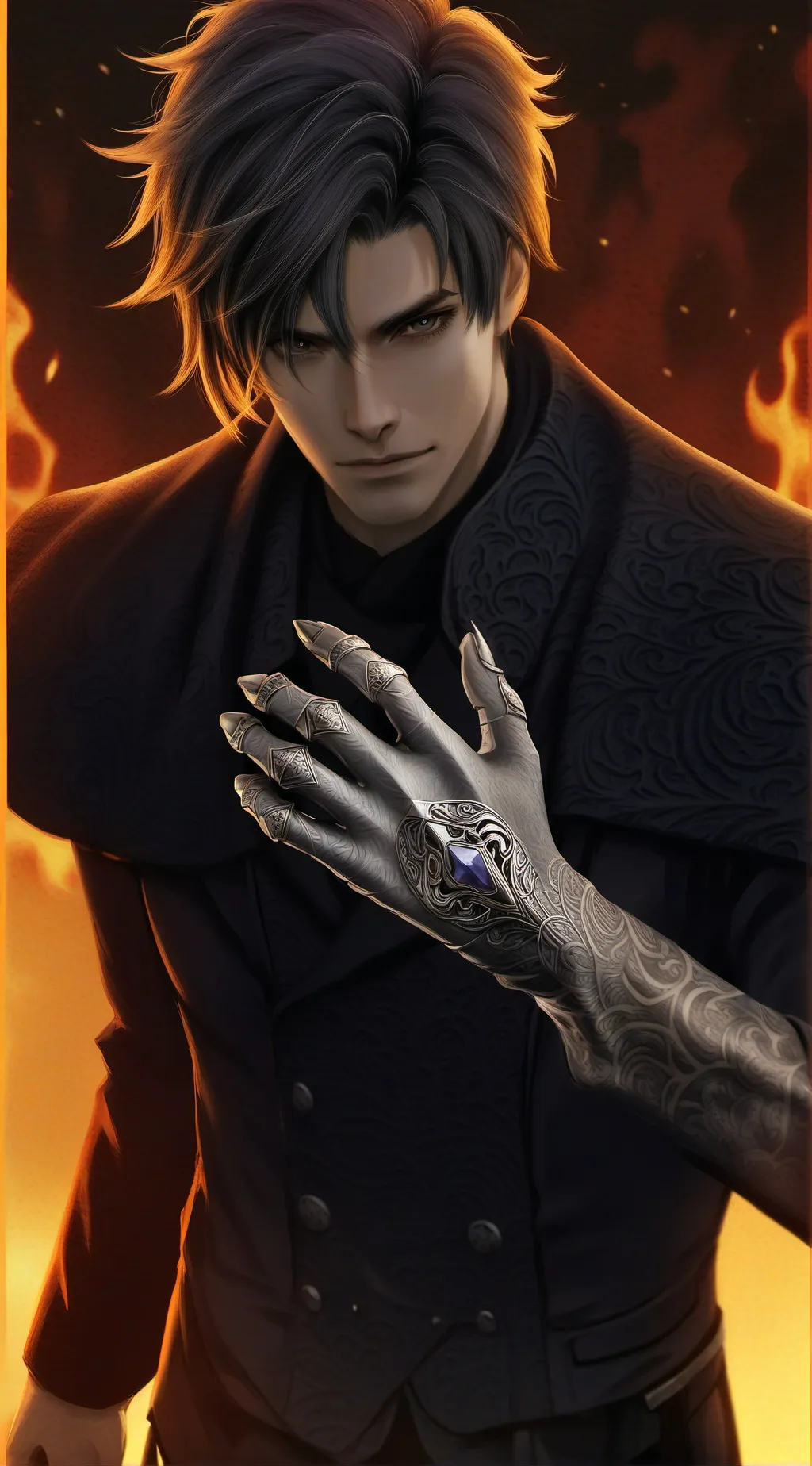 ai character: Kaito background