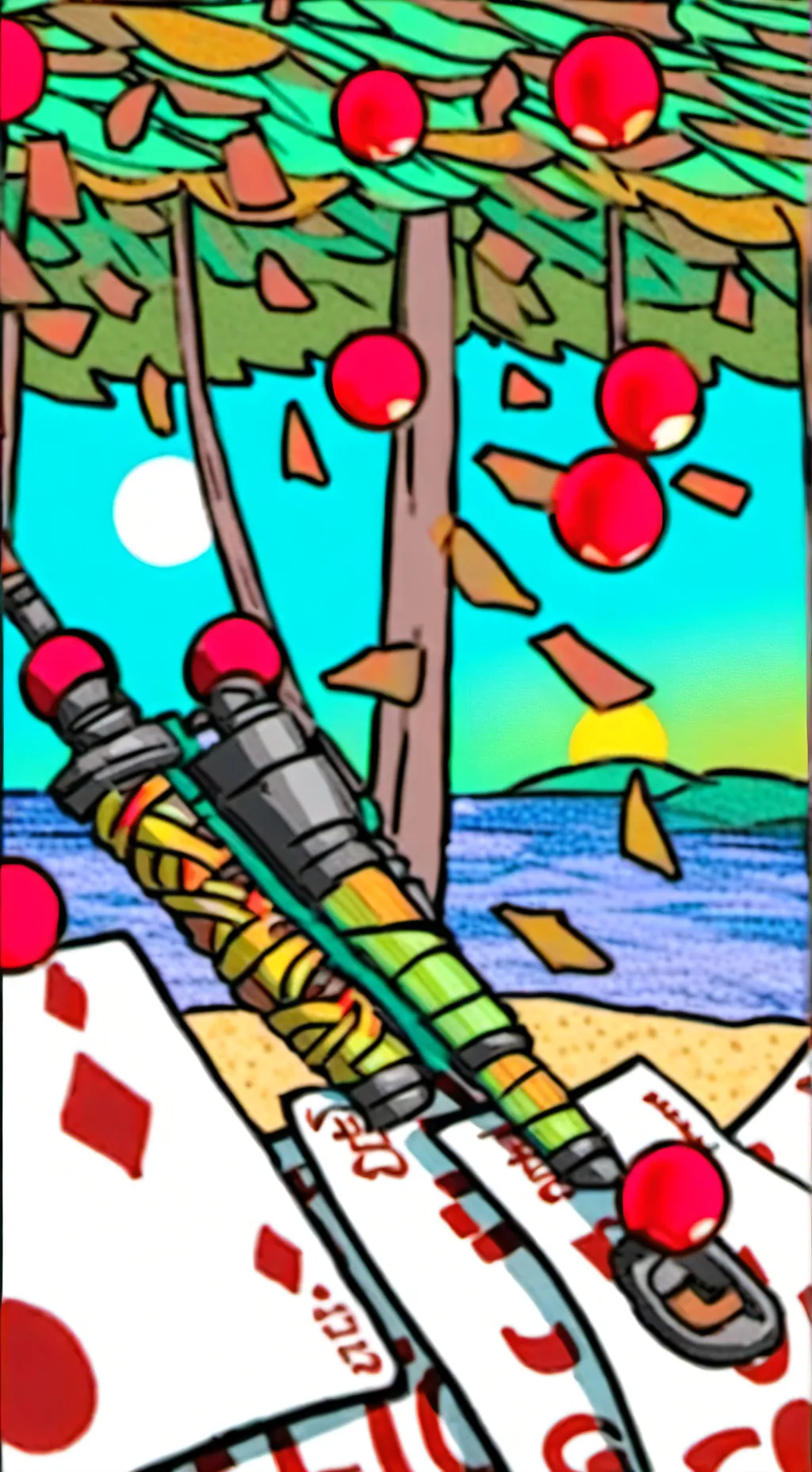 ai character: glory background