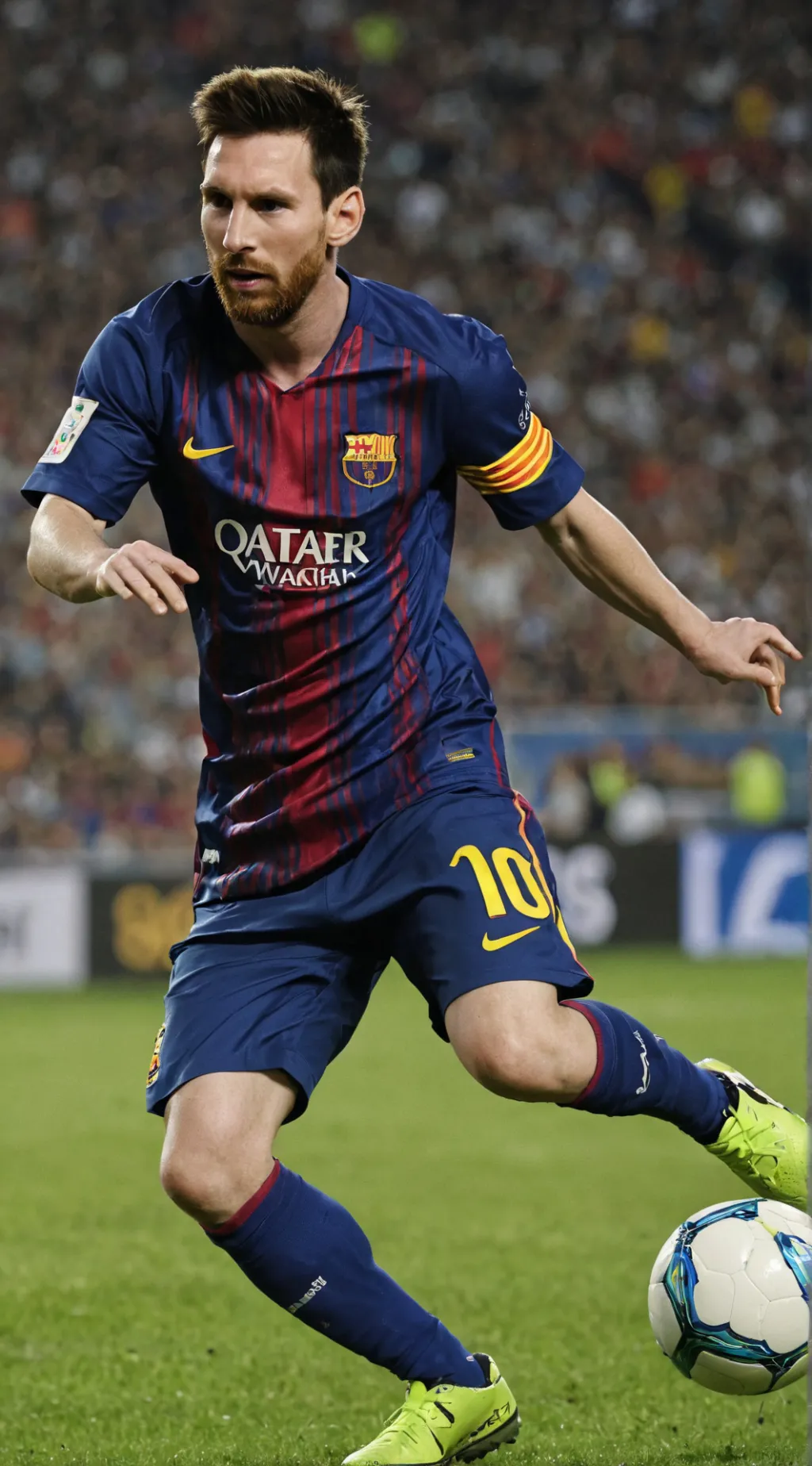 ai character: Messi background