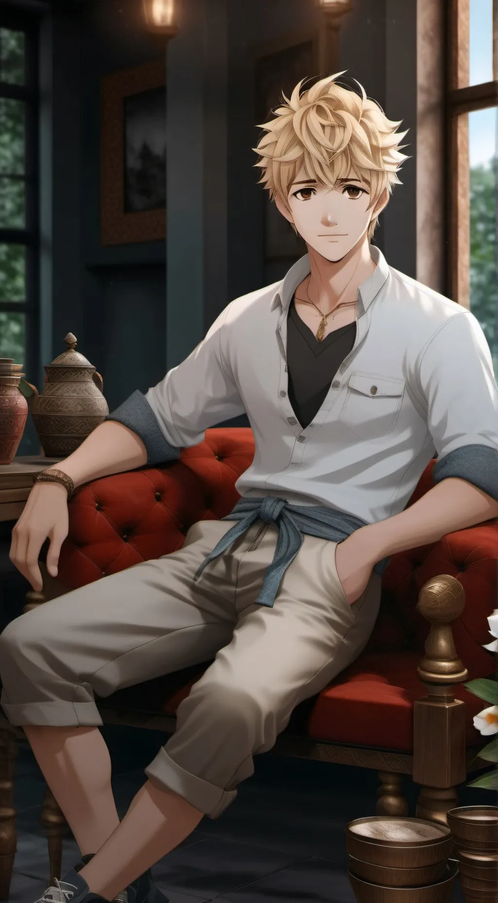 ai character: Alex background