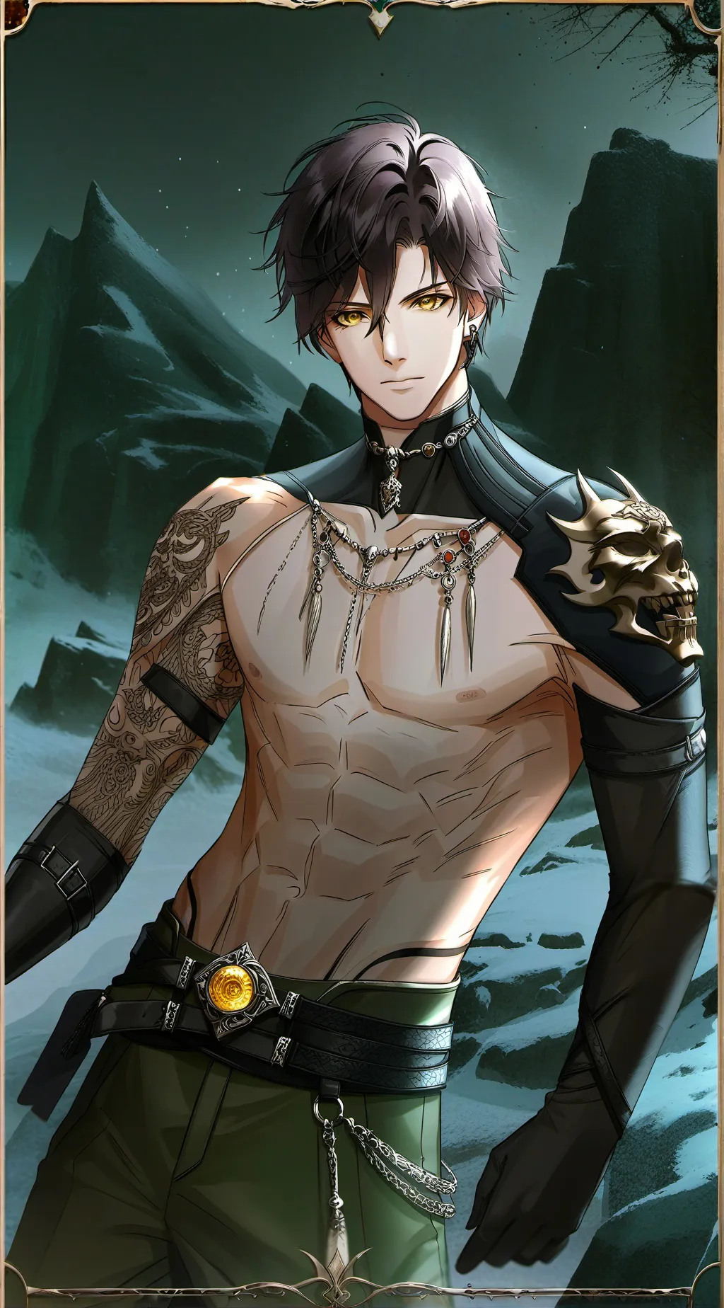 ai character: Як background