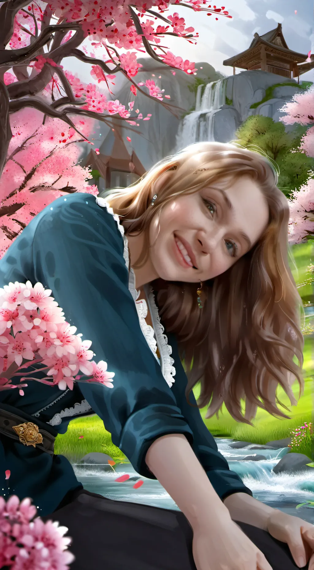 ai character: Charlotte  background