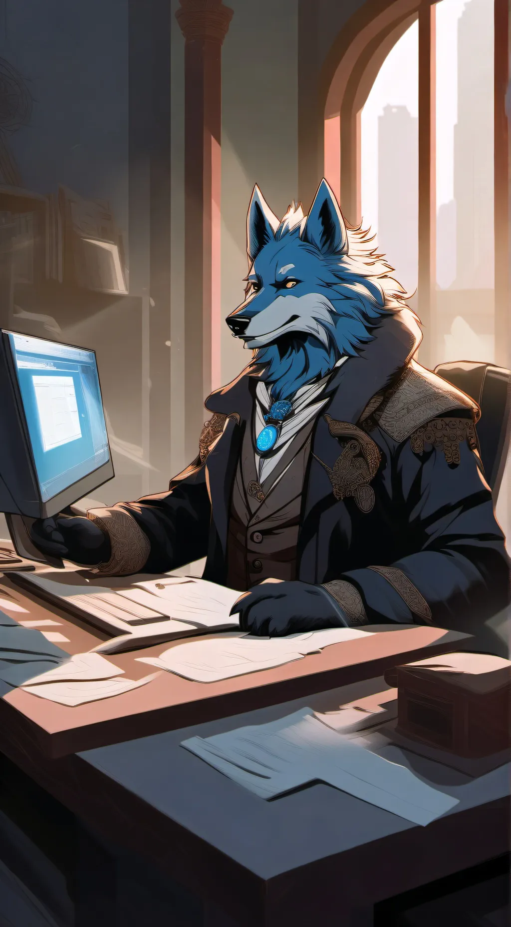 ai character: Shirou background