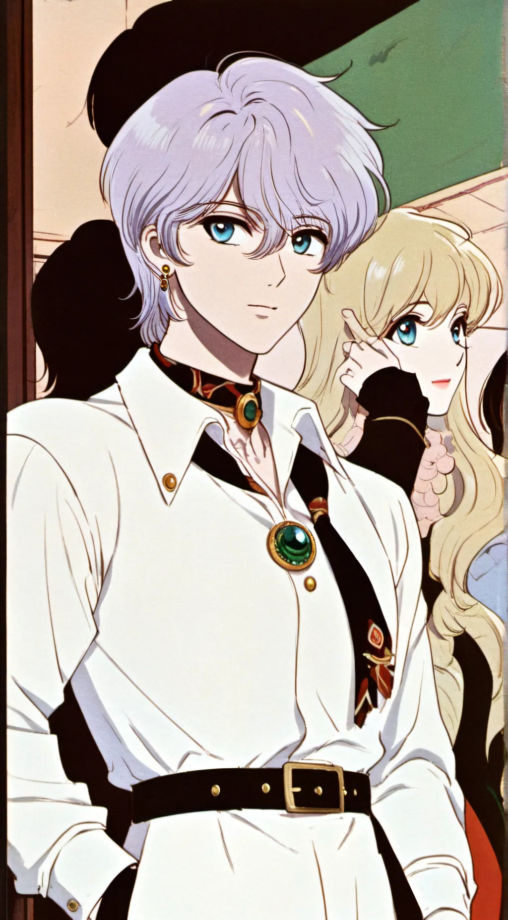 ai character: Santiago  background