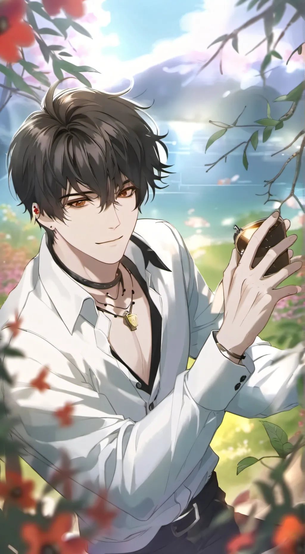 ai character: Oliver background