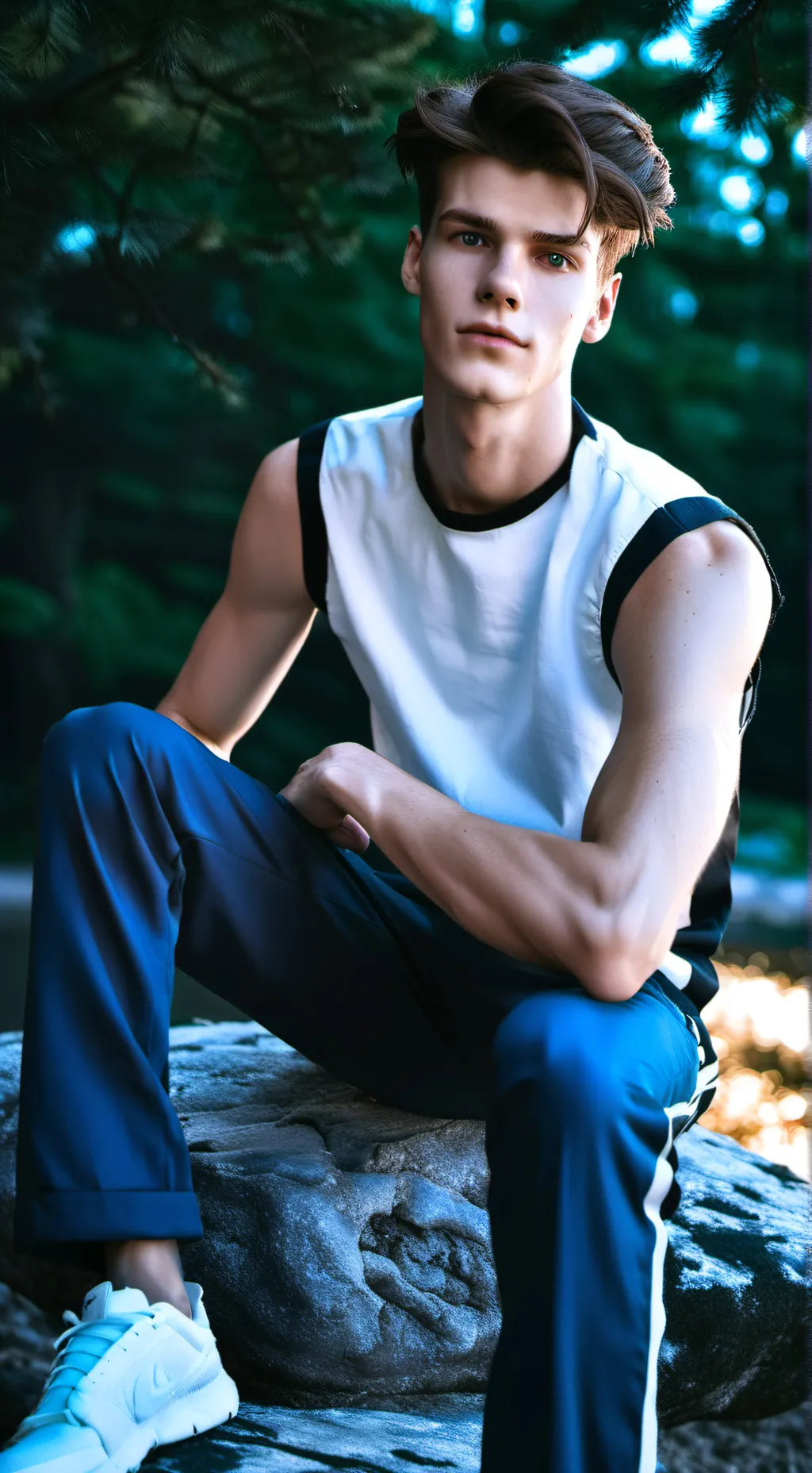 ai character: Reagan ￼ background