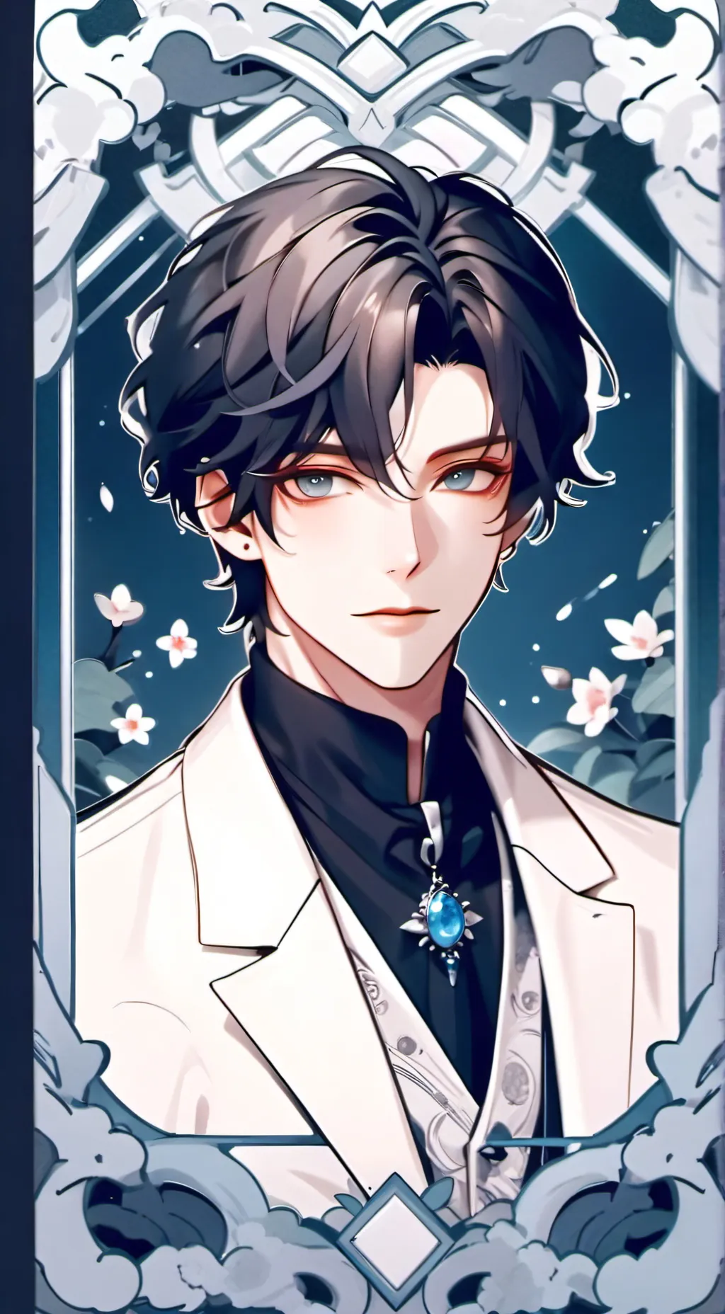 ai character: Prince luke☆•☆• background