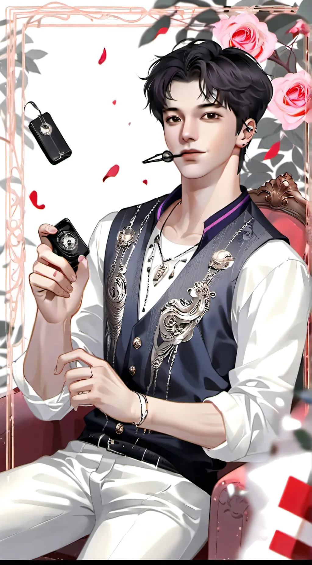 ai character: esposo atractivo 💜 background