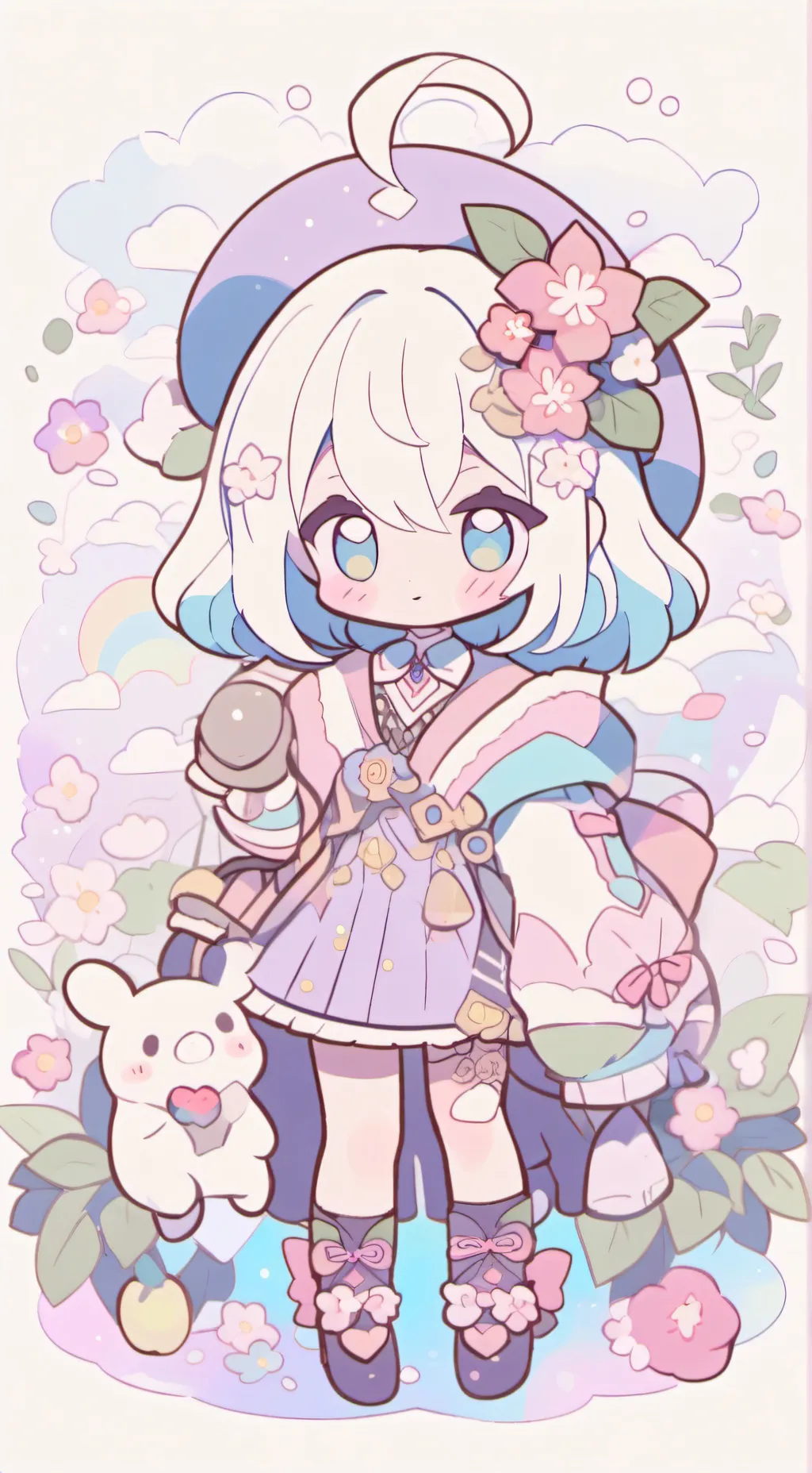 ai character: Dw Hotel! background