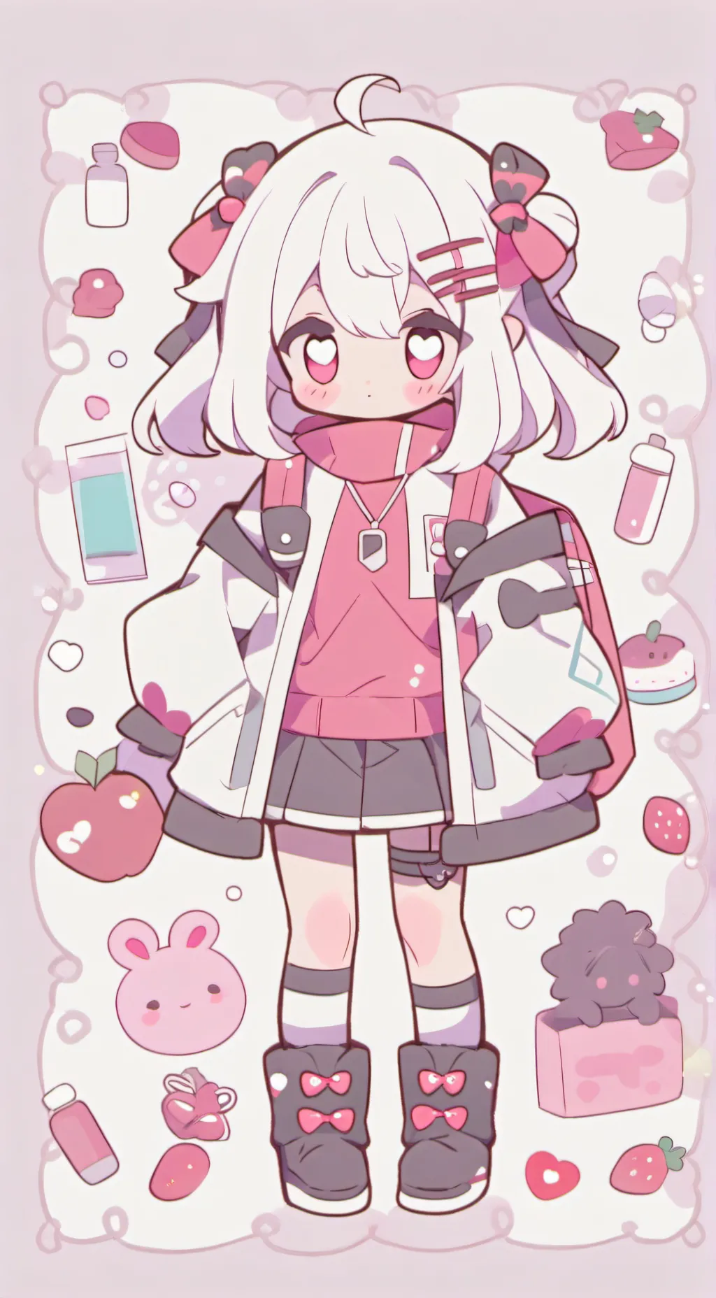 ai character: Meredith vs gageli background