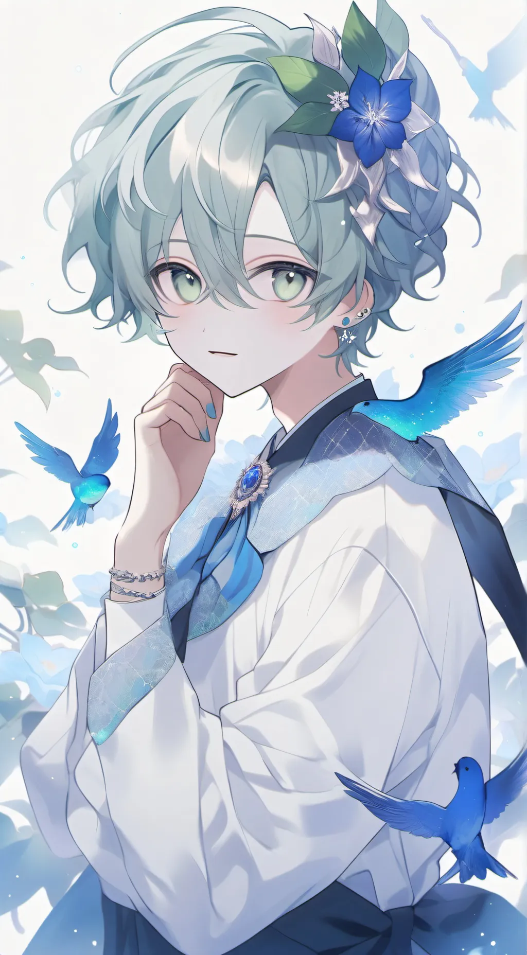 ai character: kai background