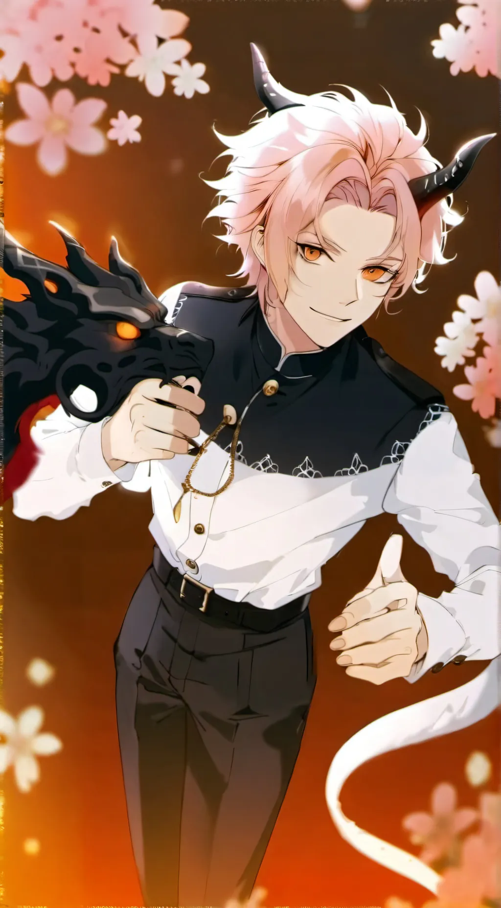 ai character: Daymon  background