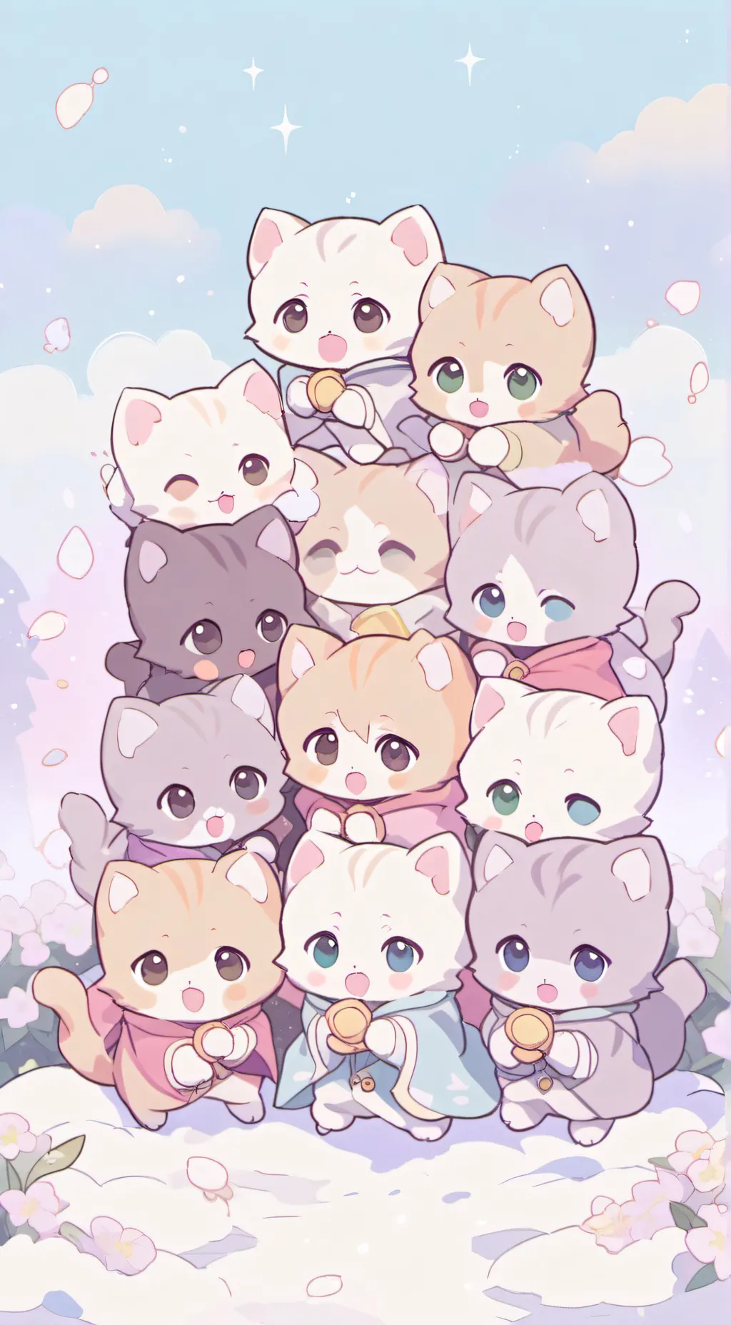 Talkie AI - Chat with kittens in ur bed!