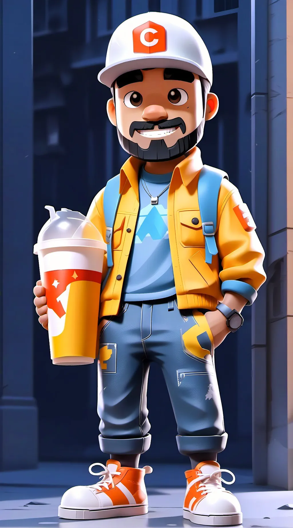 ai character: constructor background