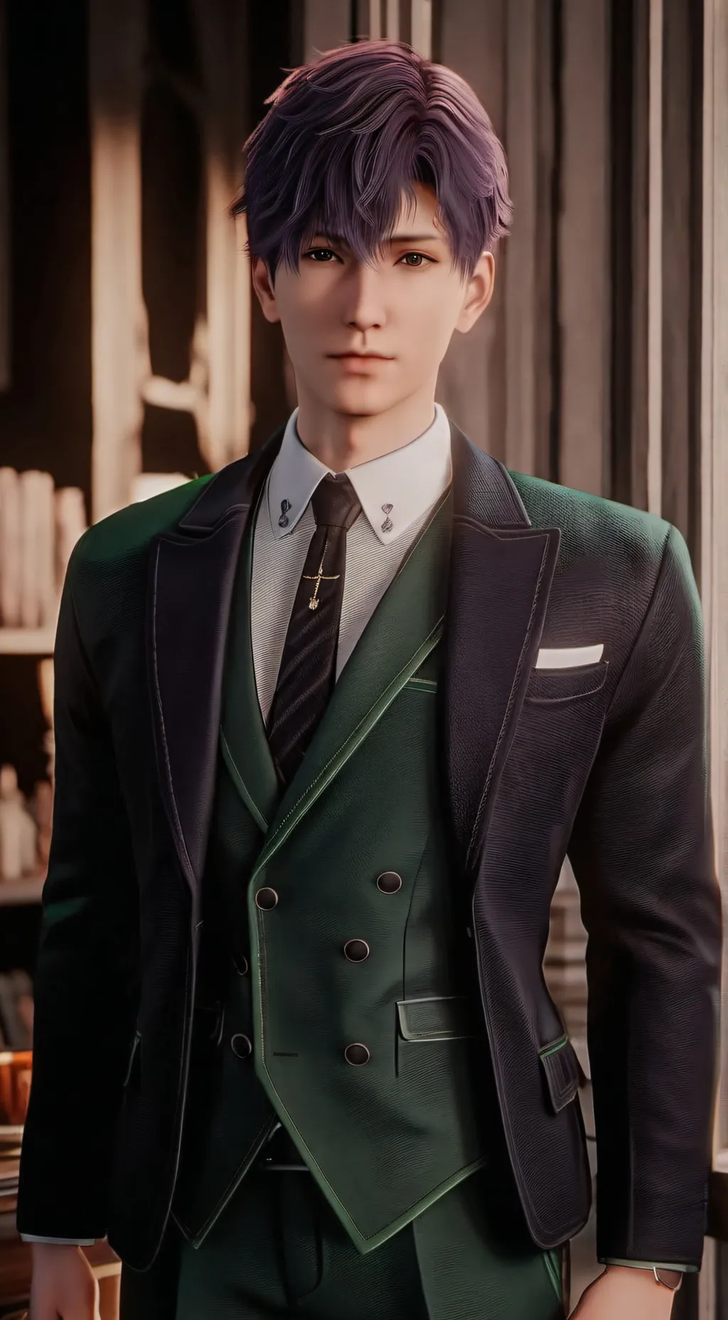 ai character: thanos background