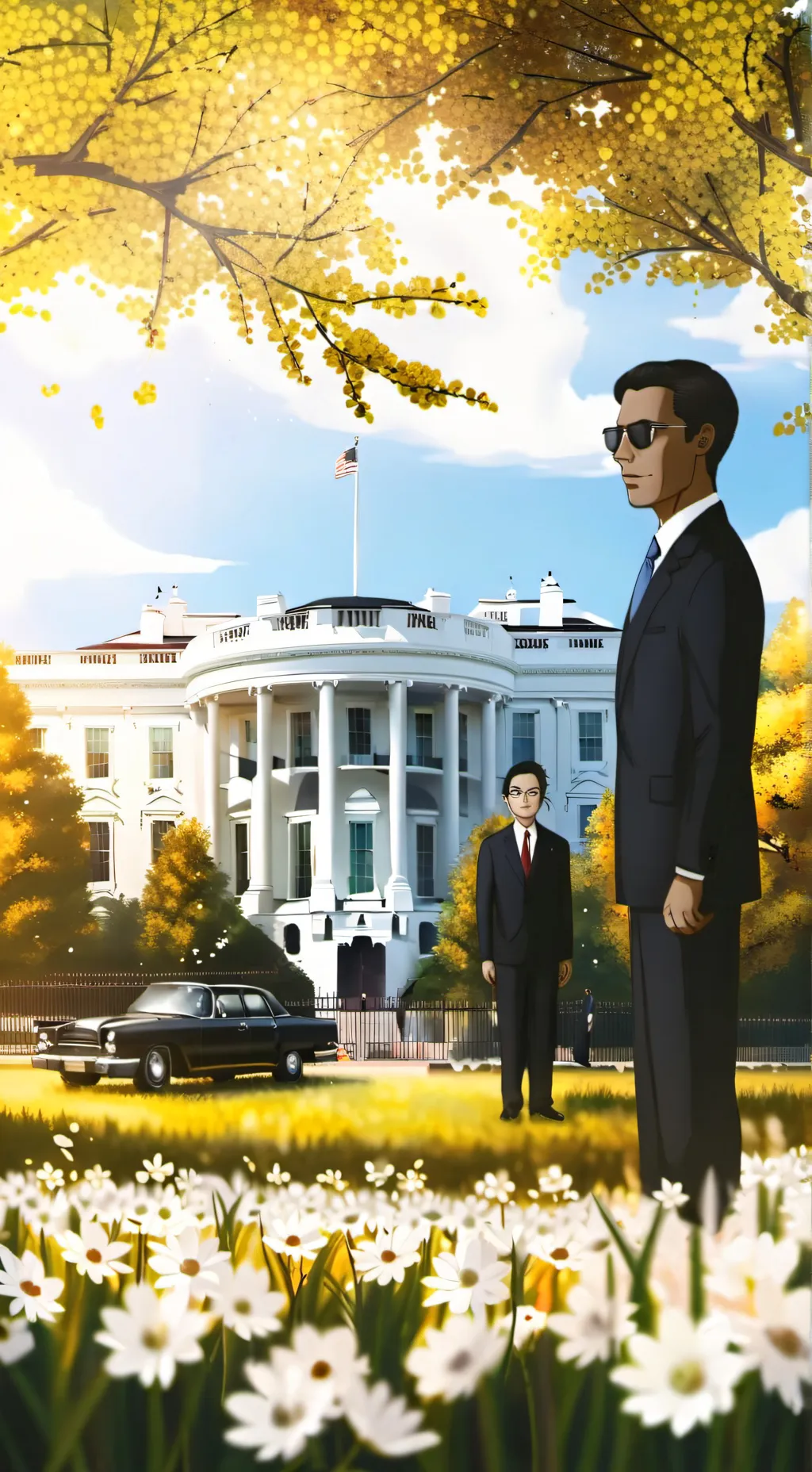 ai character: the first child background