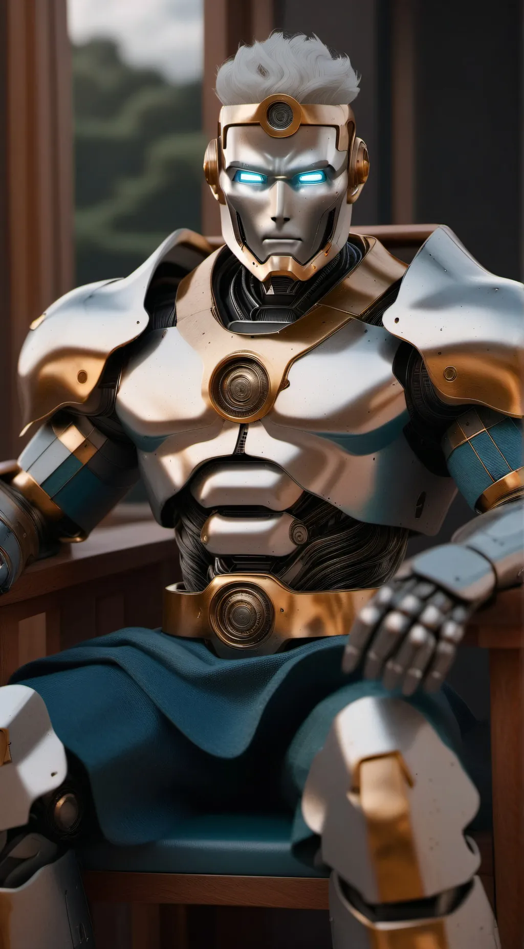 ai character: Silverblade:7-x background