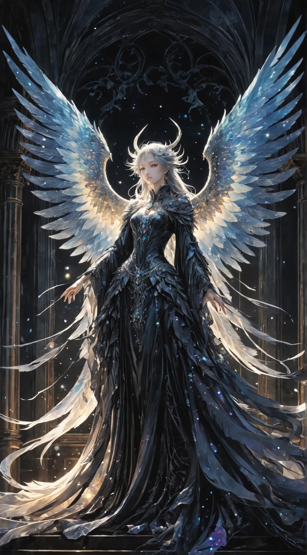 ai character: Azrael background