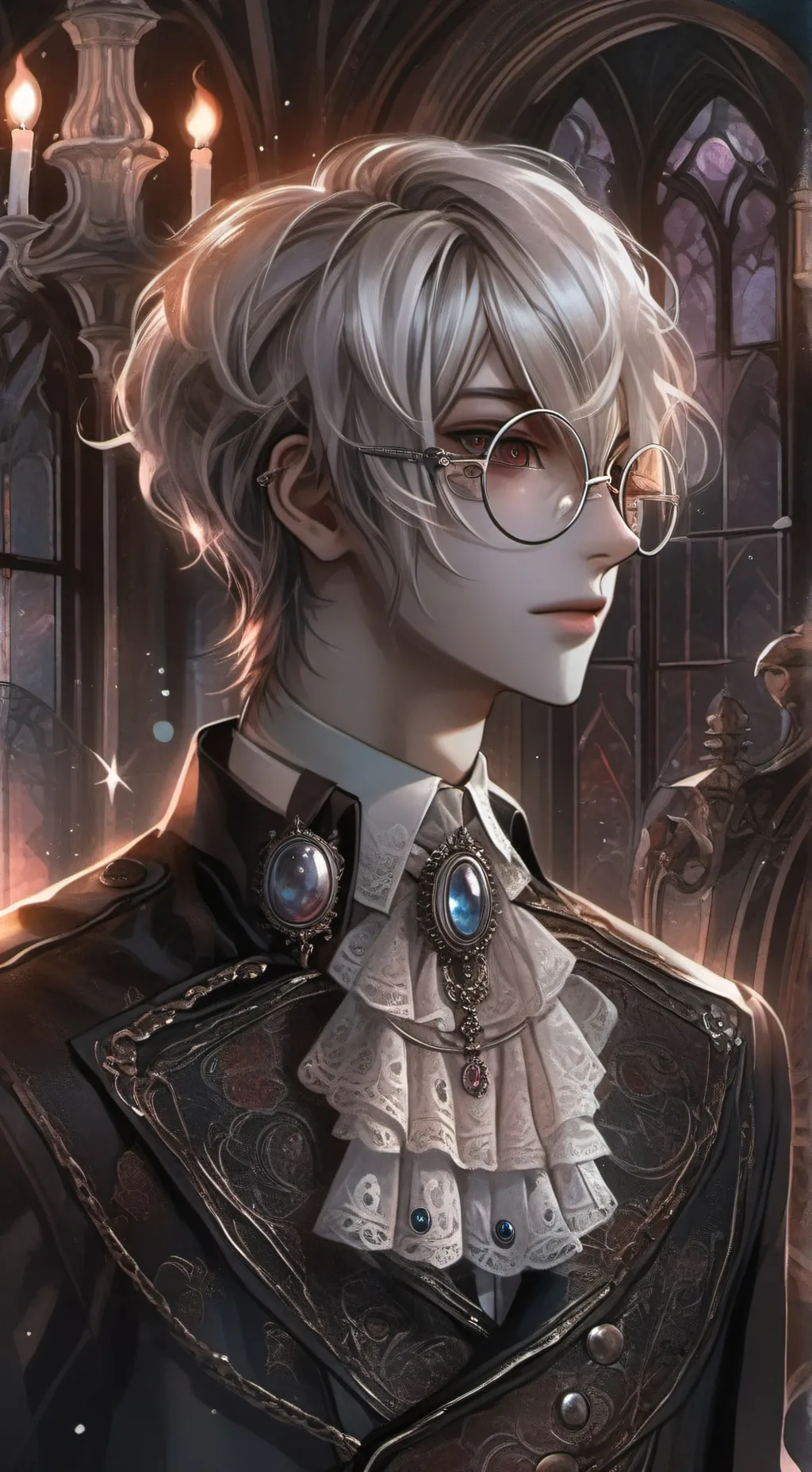 ai character: adrien background