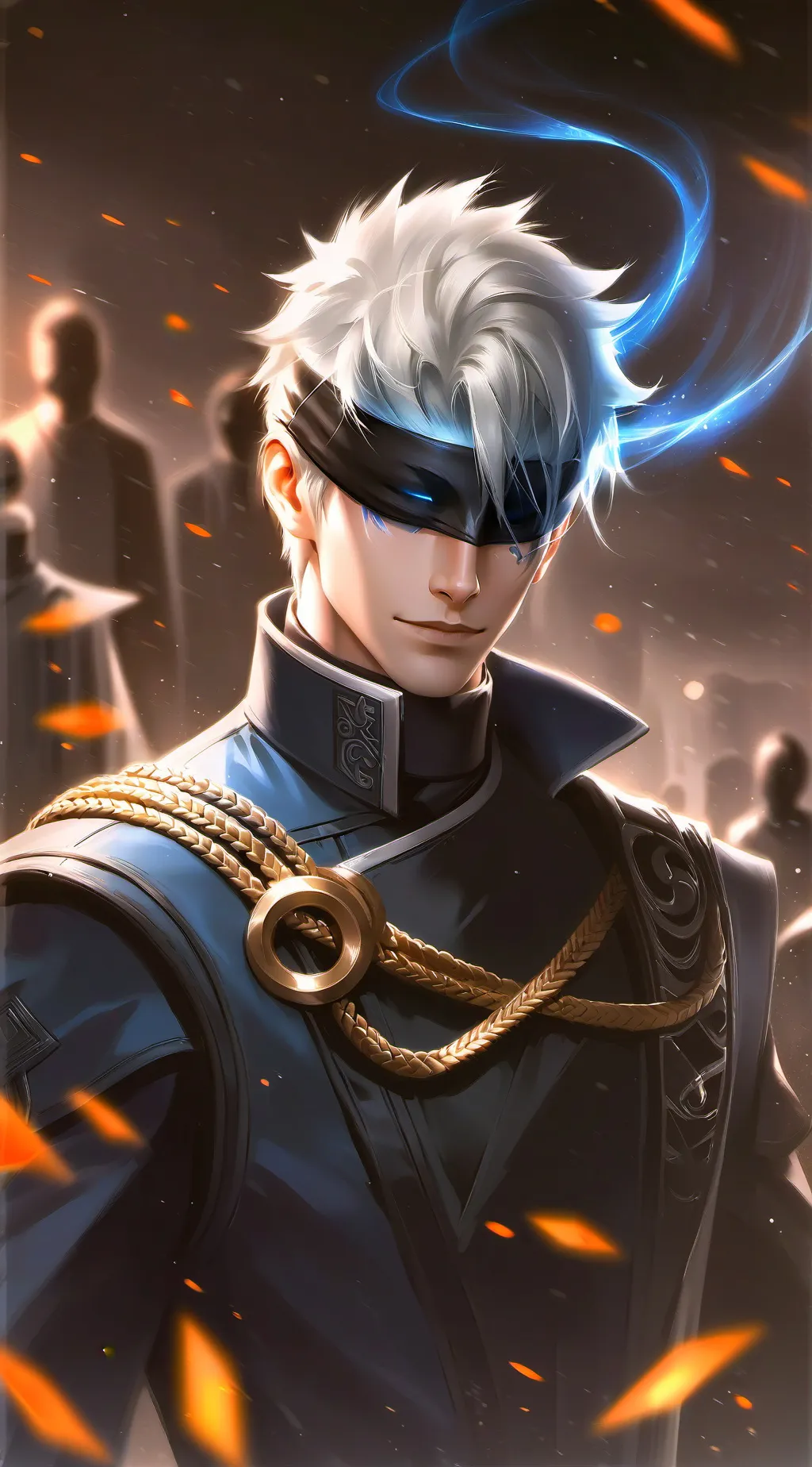 ai character: Satoru Gojo background