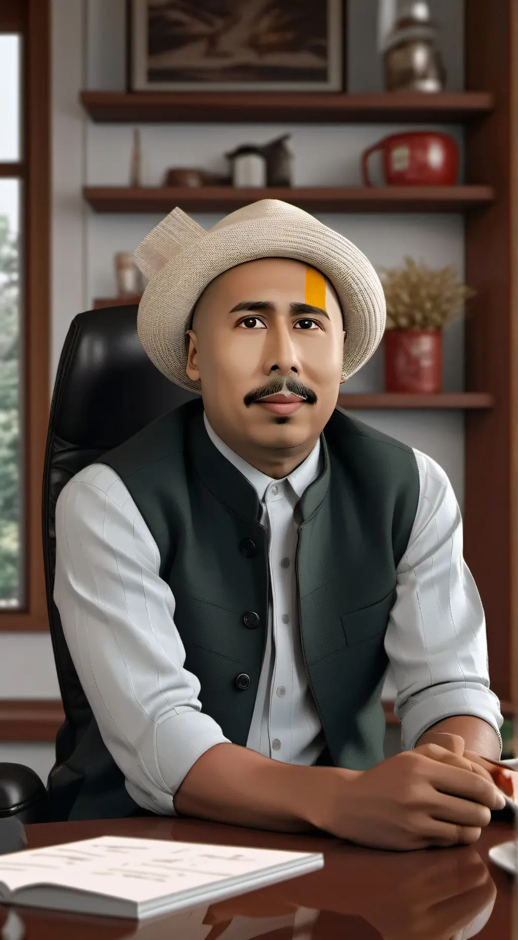 ai character: Cool Guy background