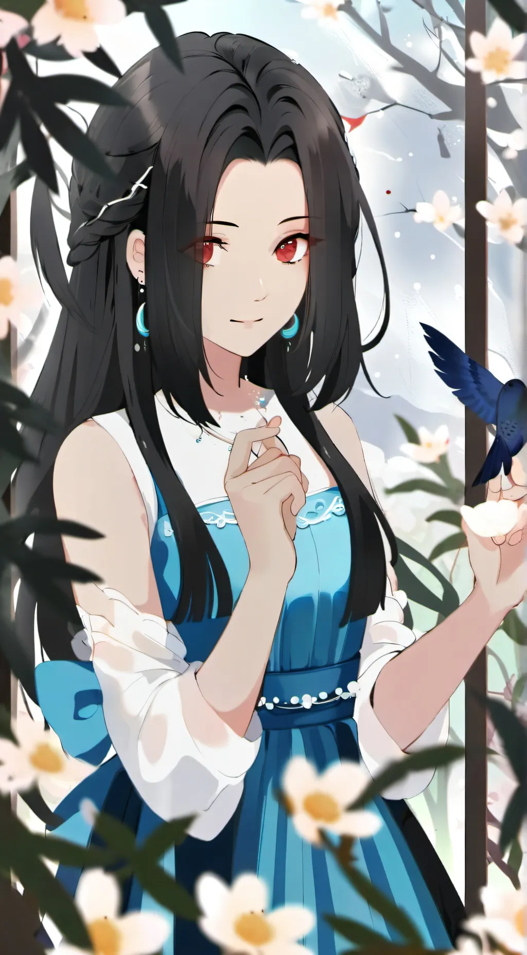ai character: Lily  background