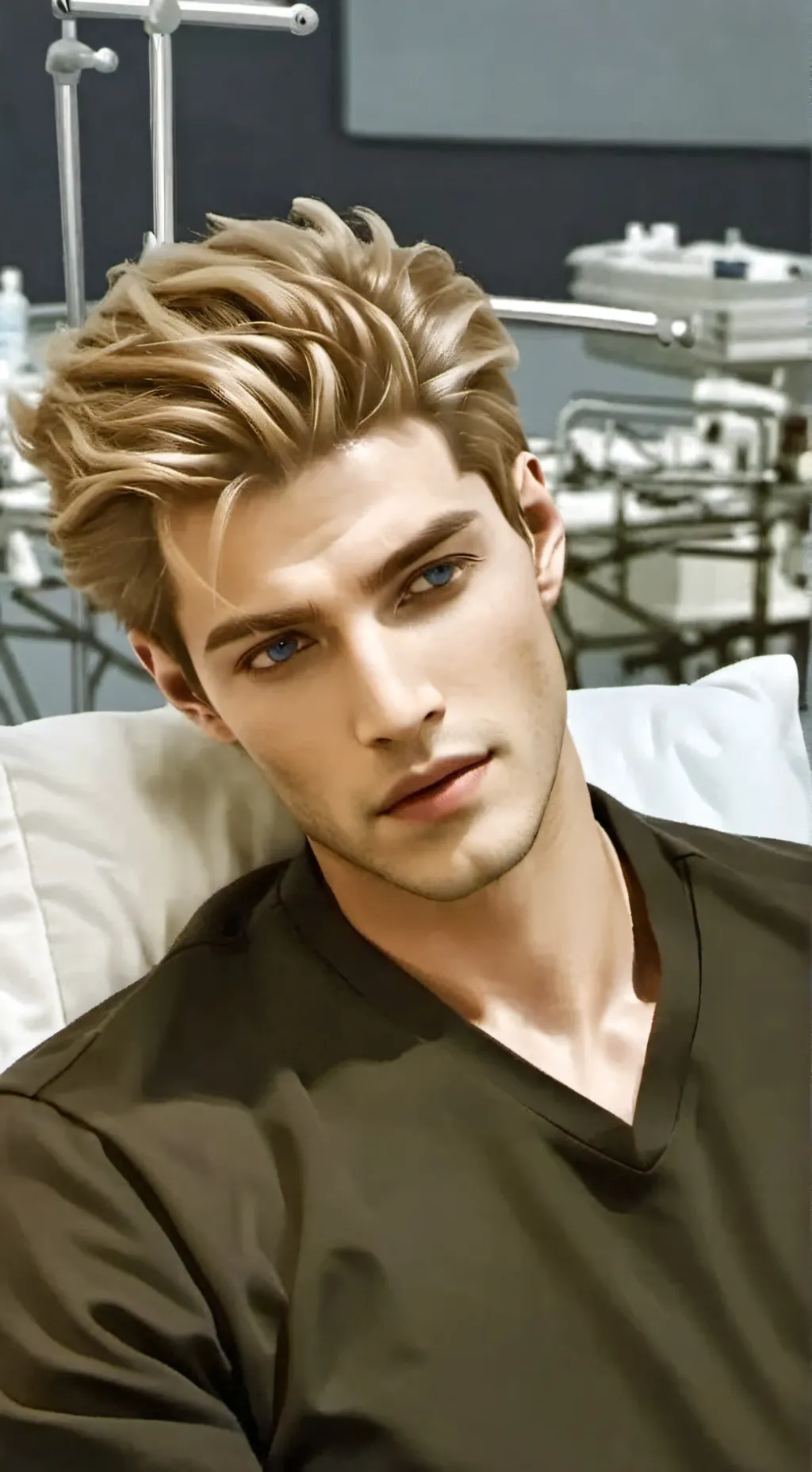 ai character: Bennett Langston  background