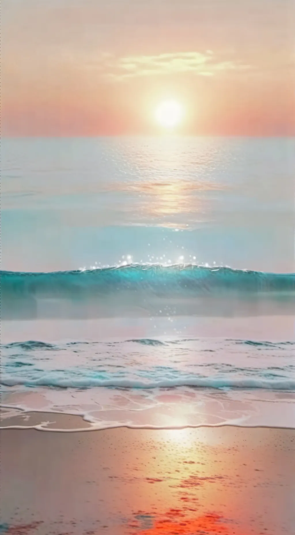 ai character: JJK Beach day background