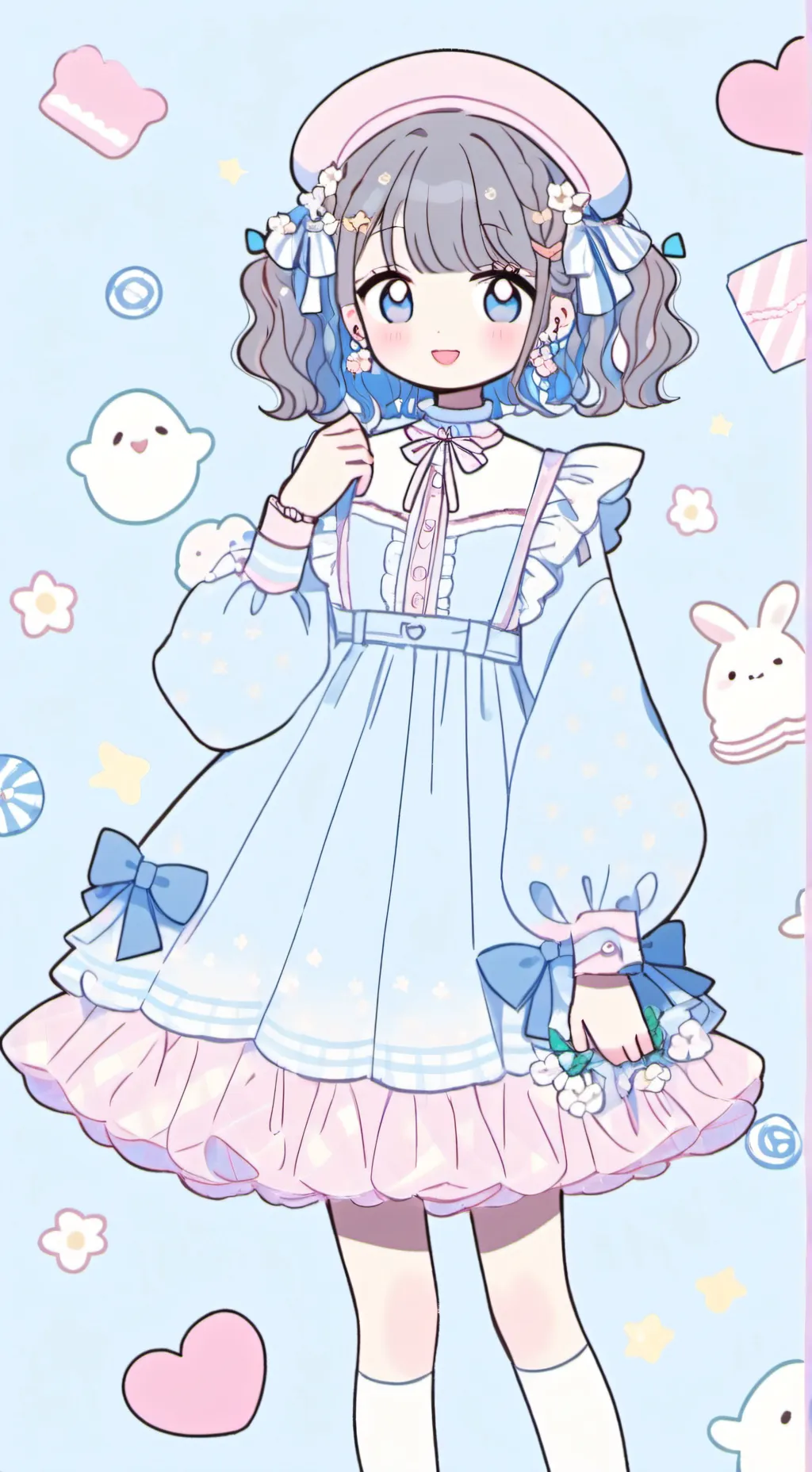 ai character: las planetas background