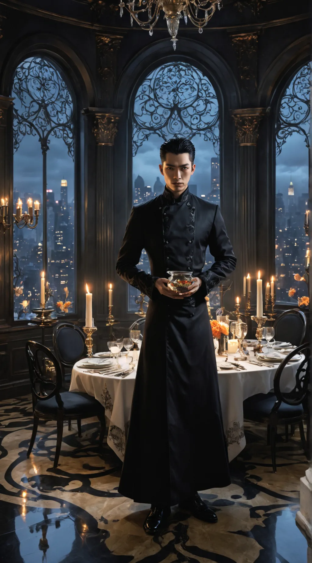 ai character: Dante background