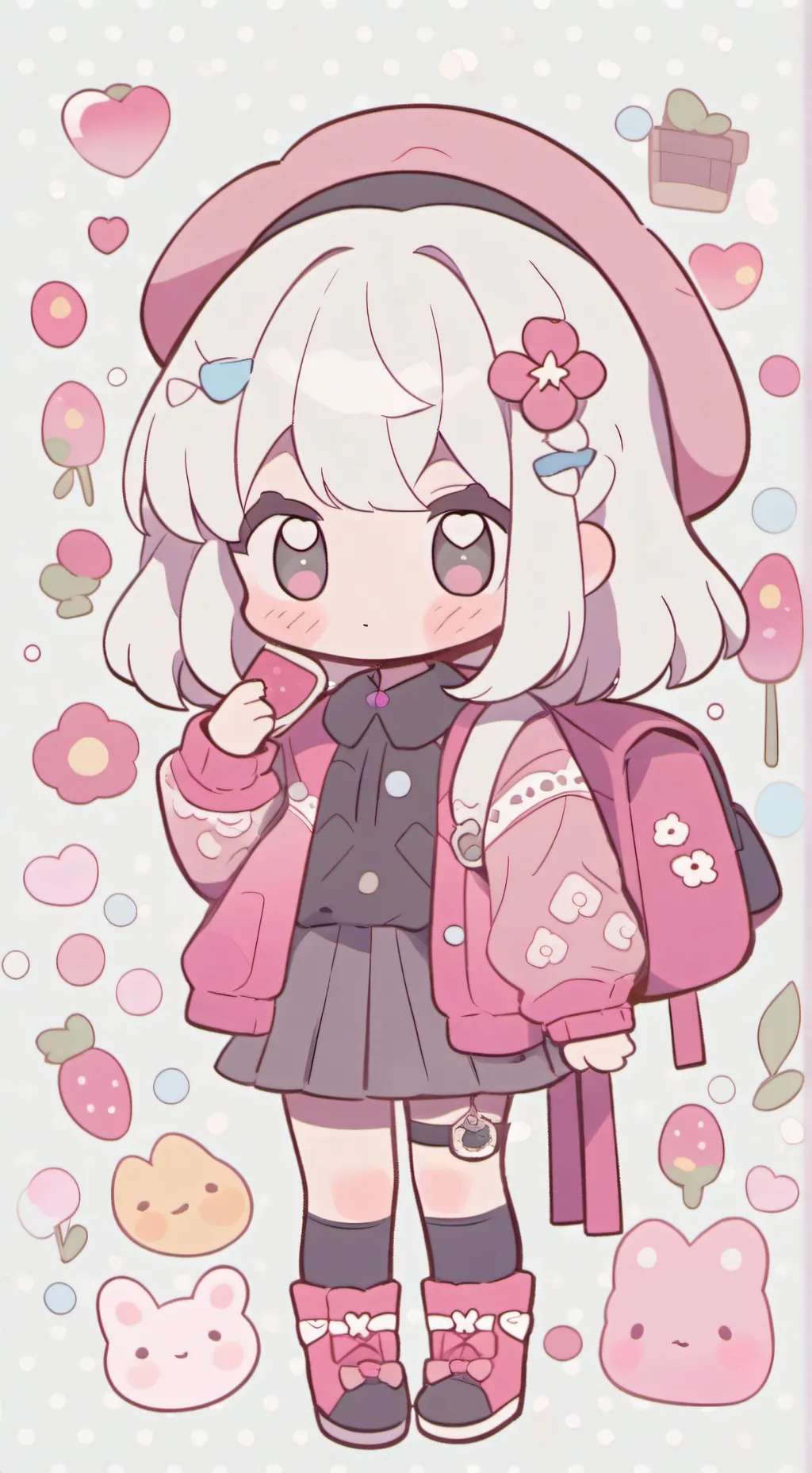 ai character: emilia background