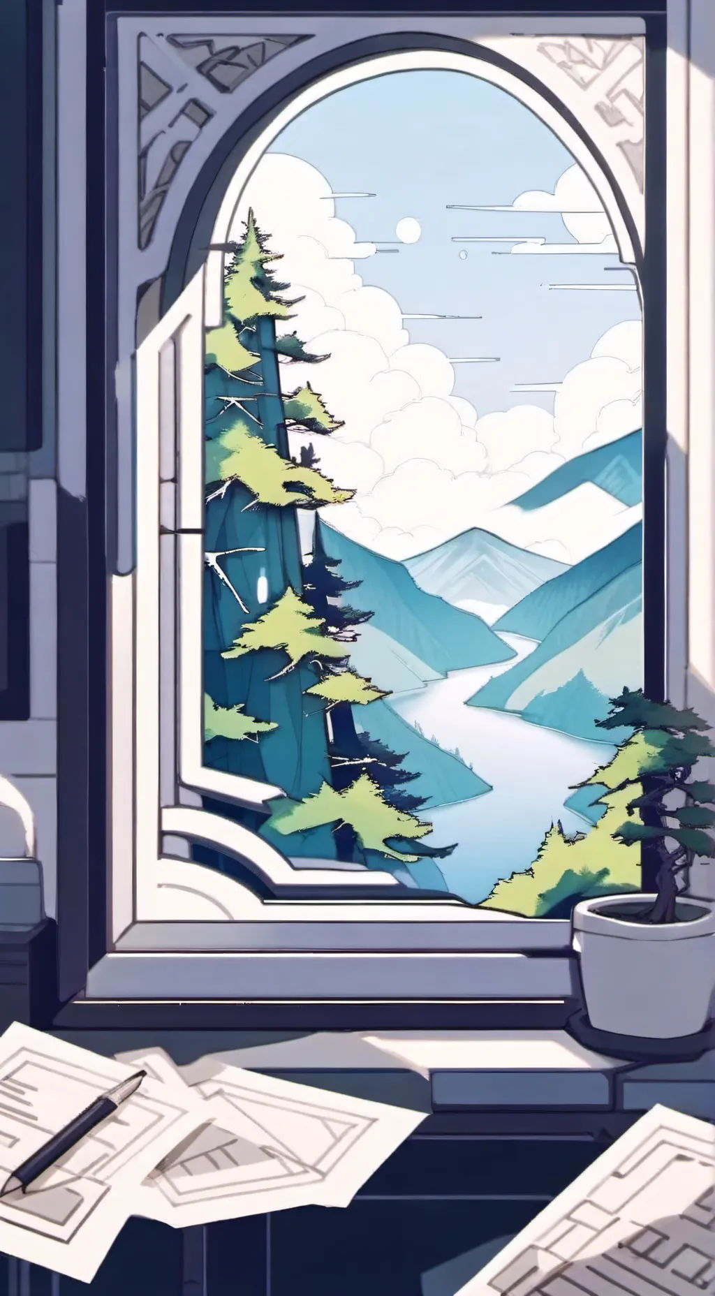 ai character: sanemi x giyuu  background