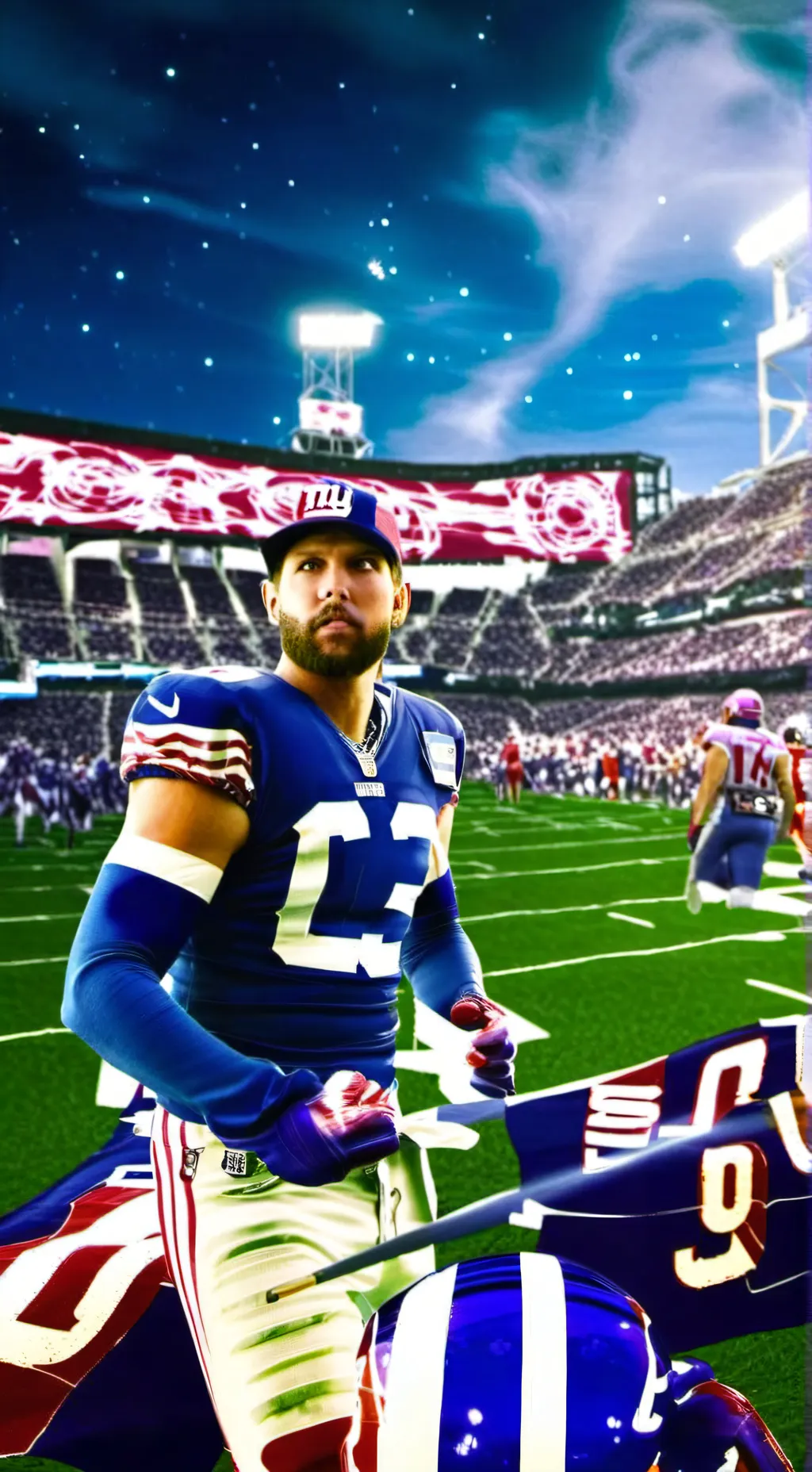 ai character: new york giants  background