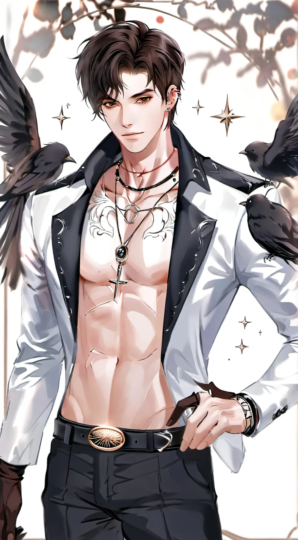 ai character: Aaron background