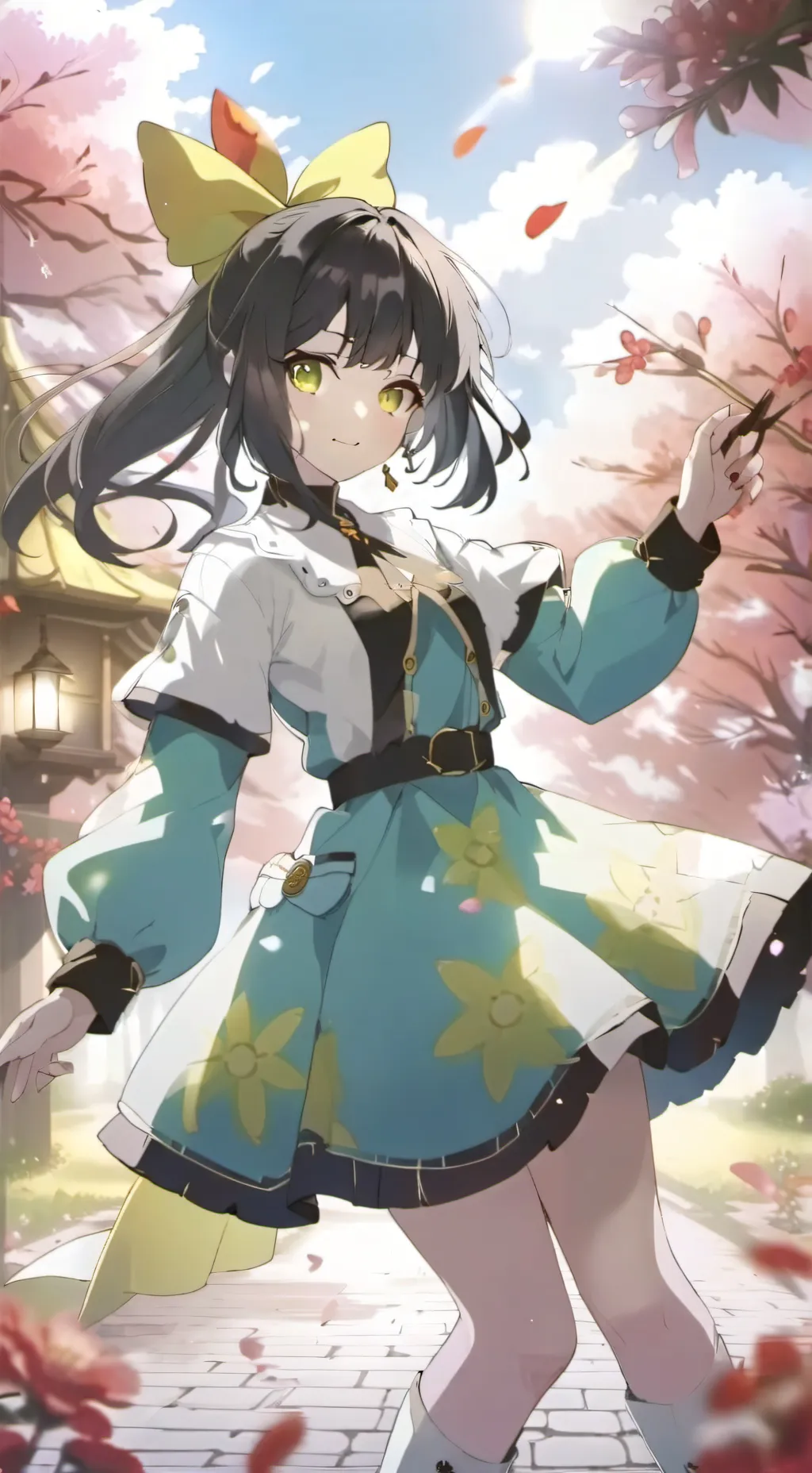 ai character: Aria background