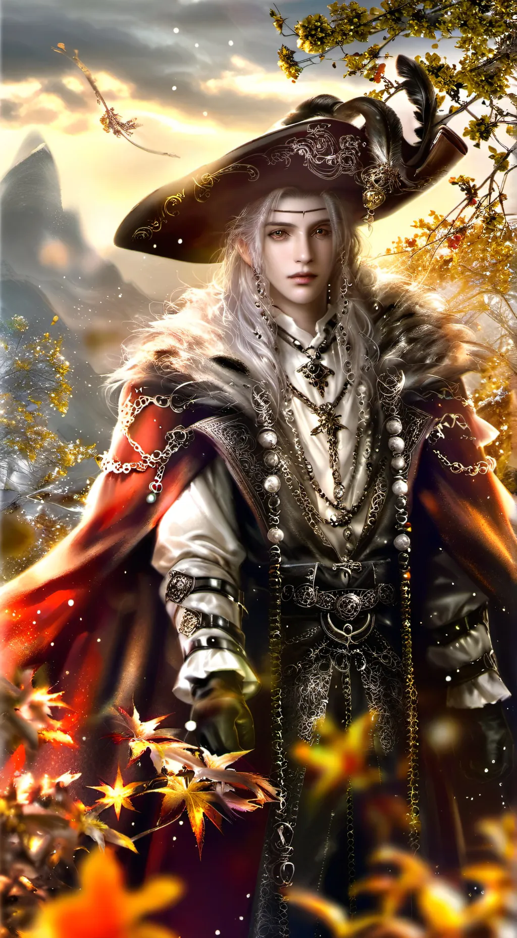 ai character: Kaiju  background