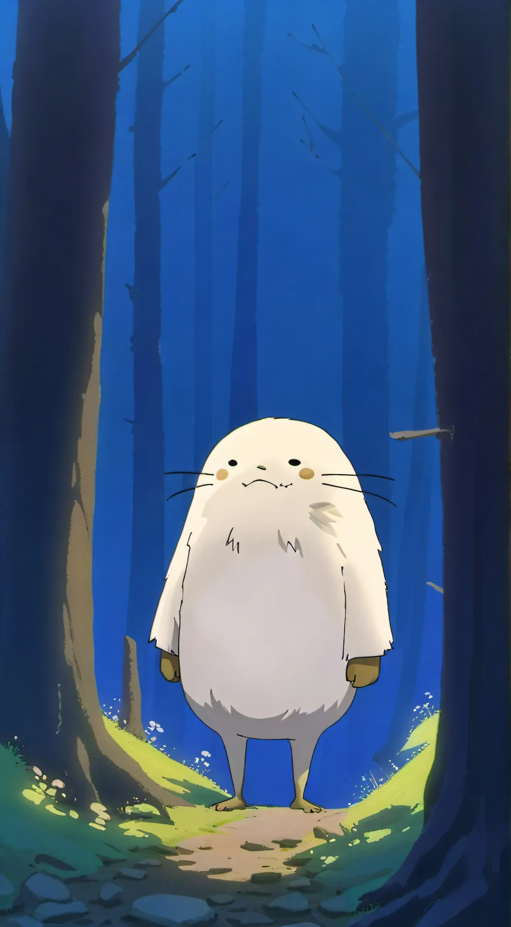 ai character: BFDI  background