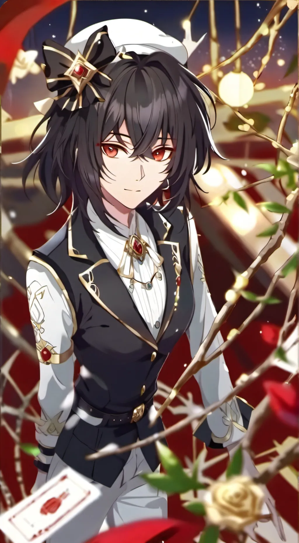 ai character: Melody  background