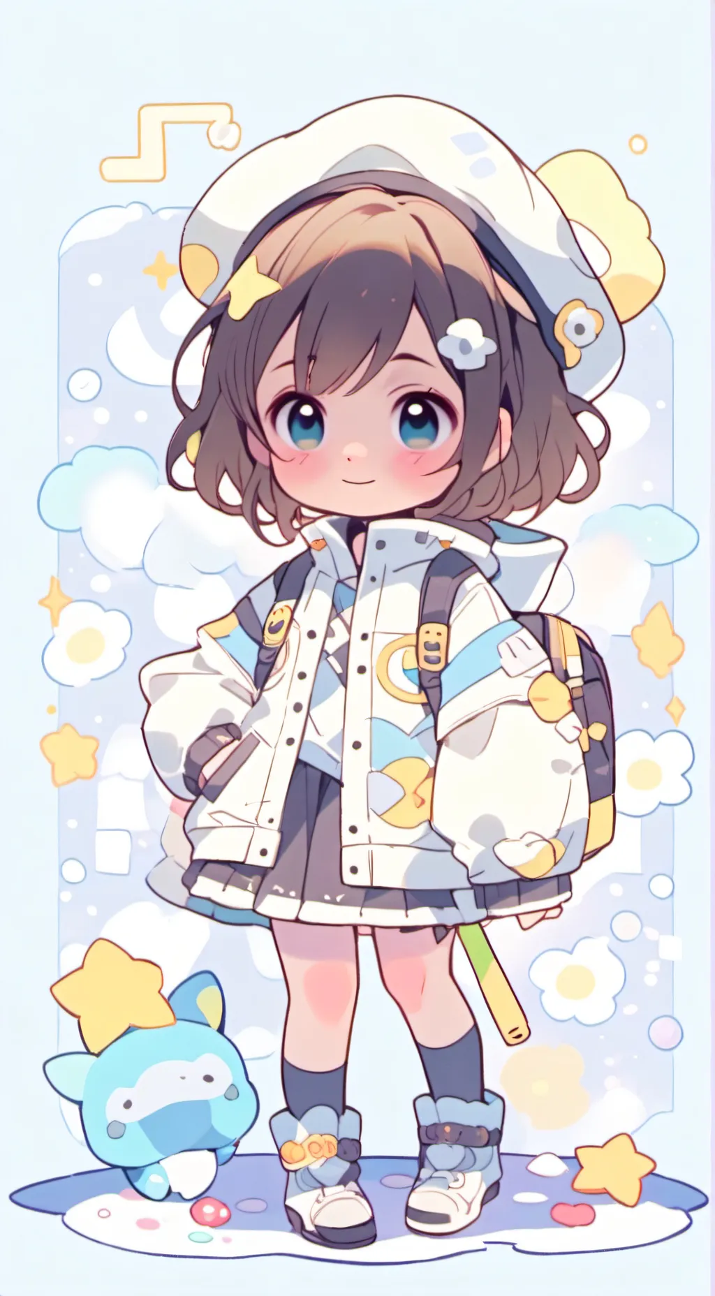 ai character: Sarah background