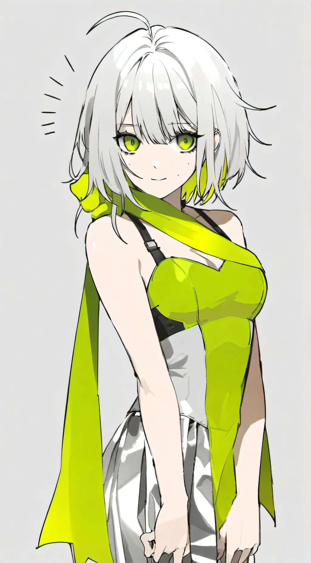 ai character: A random girl  background