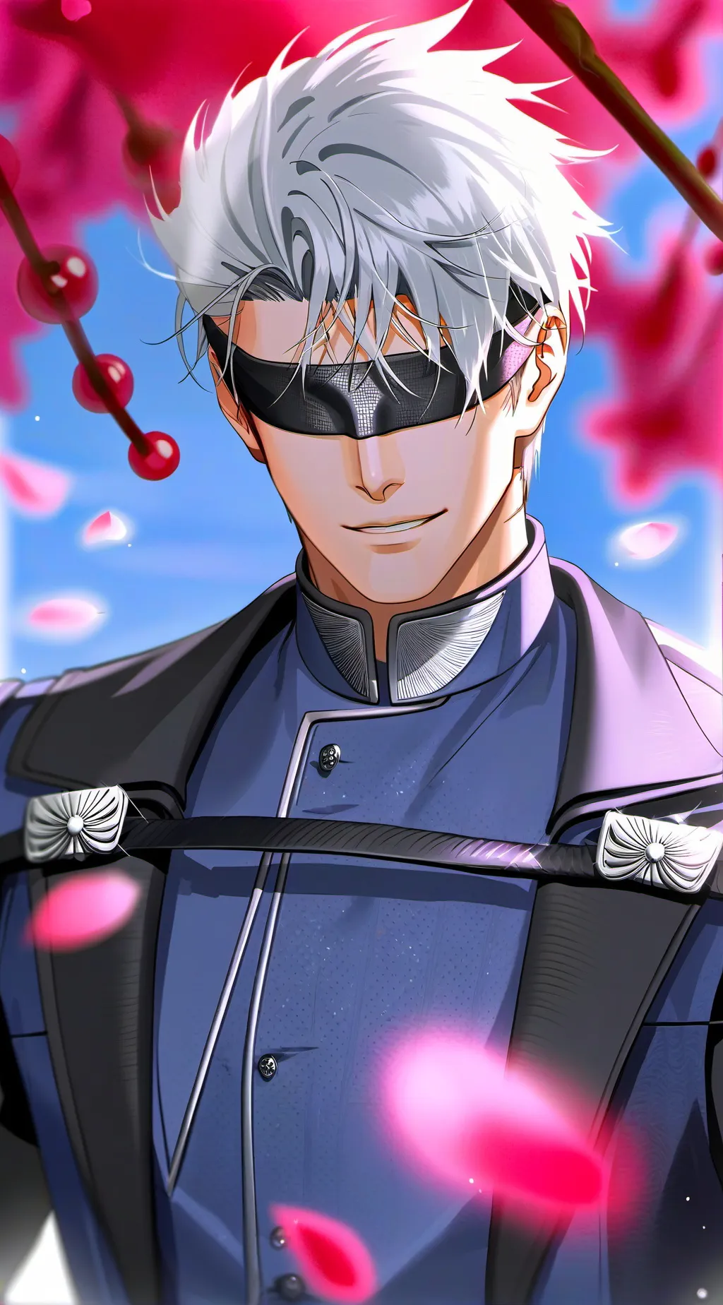 ai character: Satoru Gojo background