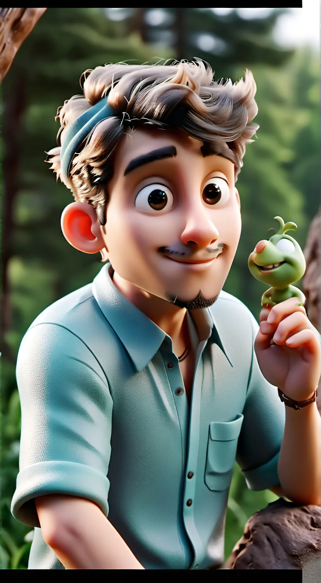 ai character: ФУФЕЛЩМЕР background