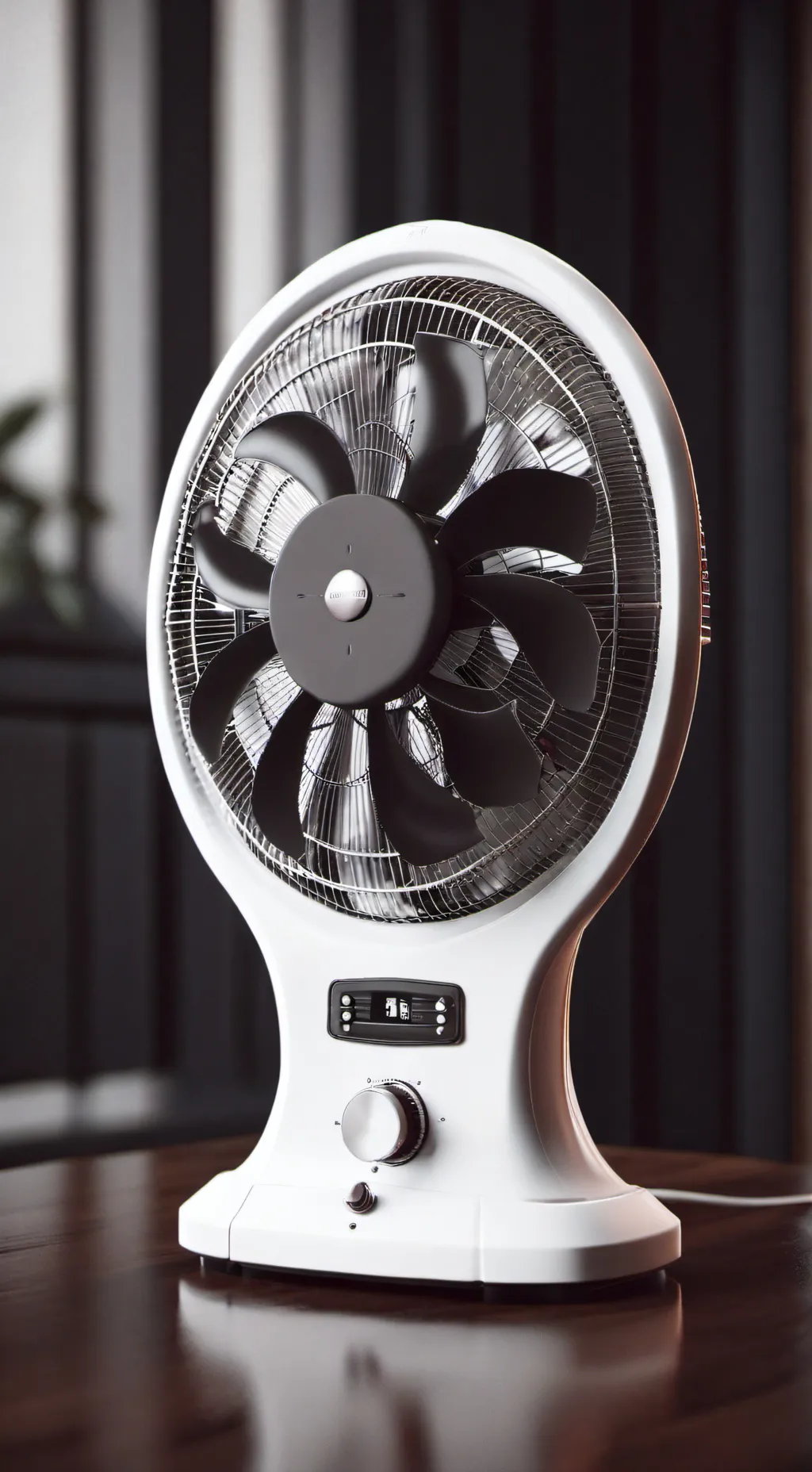 ai character: ventilador bzzzz background