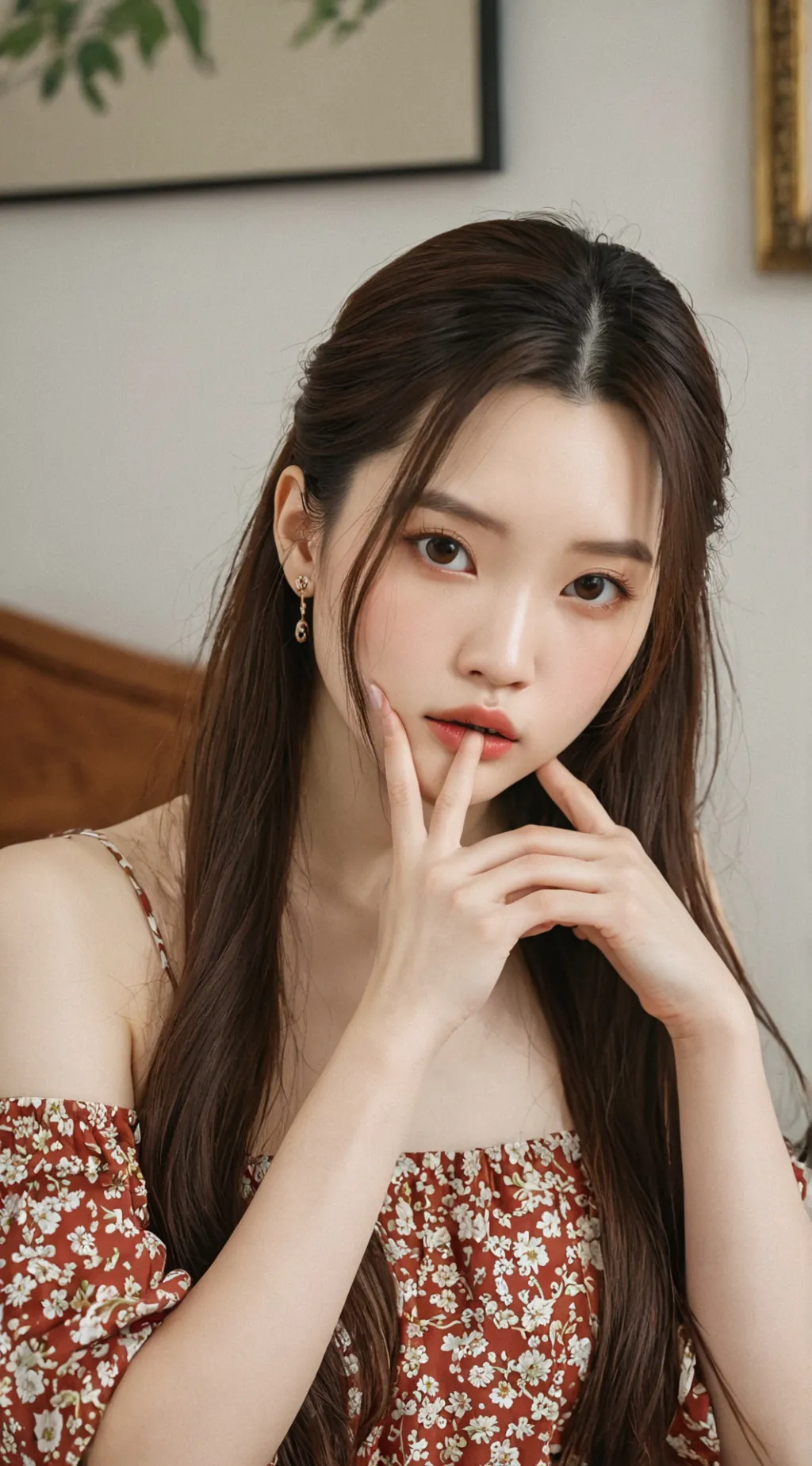 ai character: Runa  background