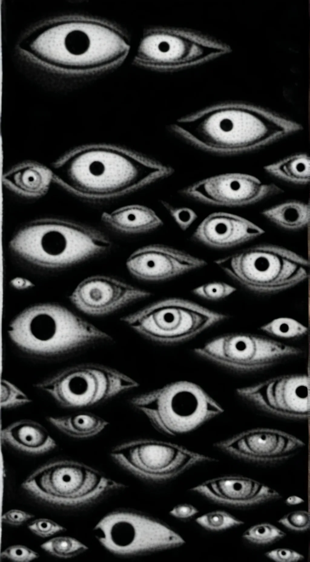 ai character: eyes background