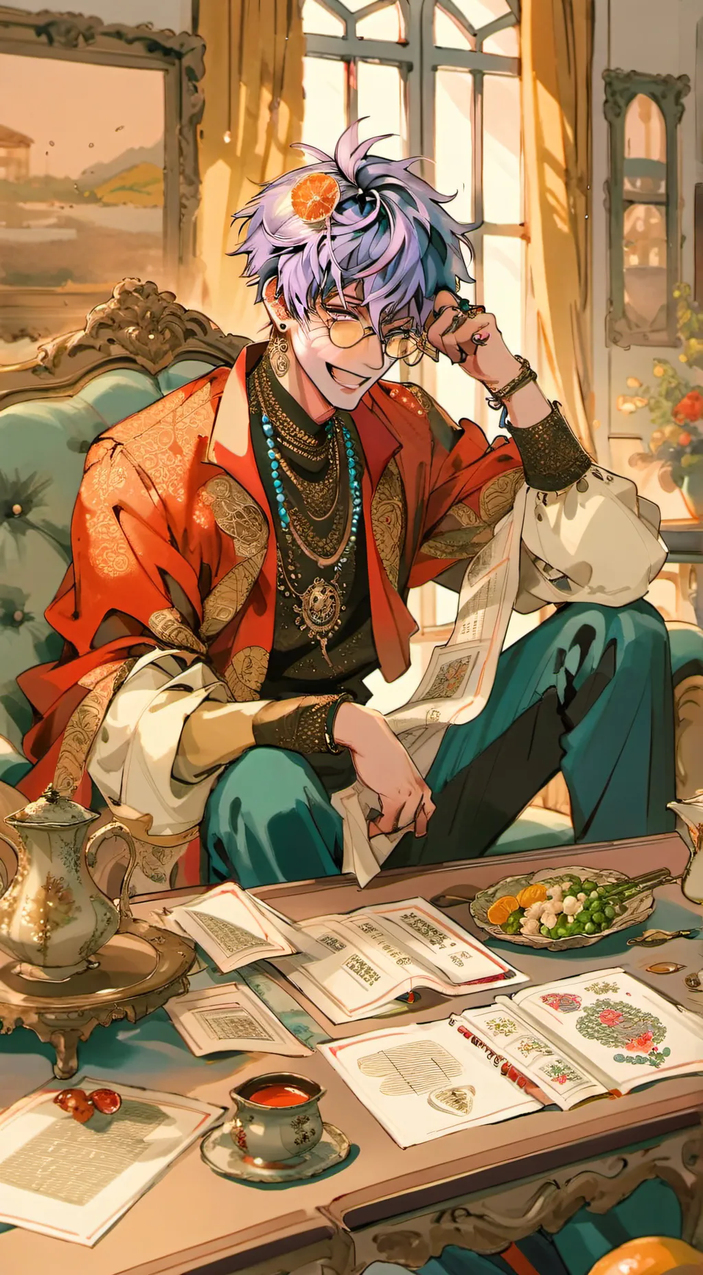 ai character: Xeminer  background