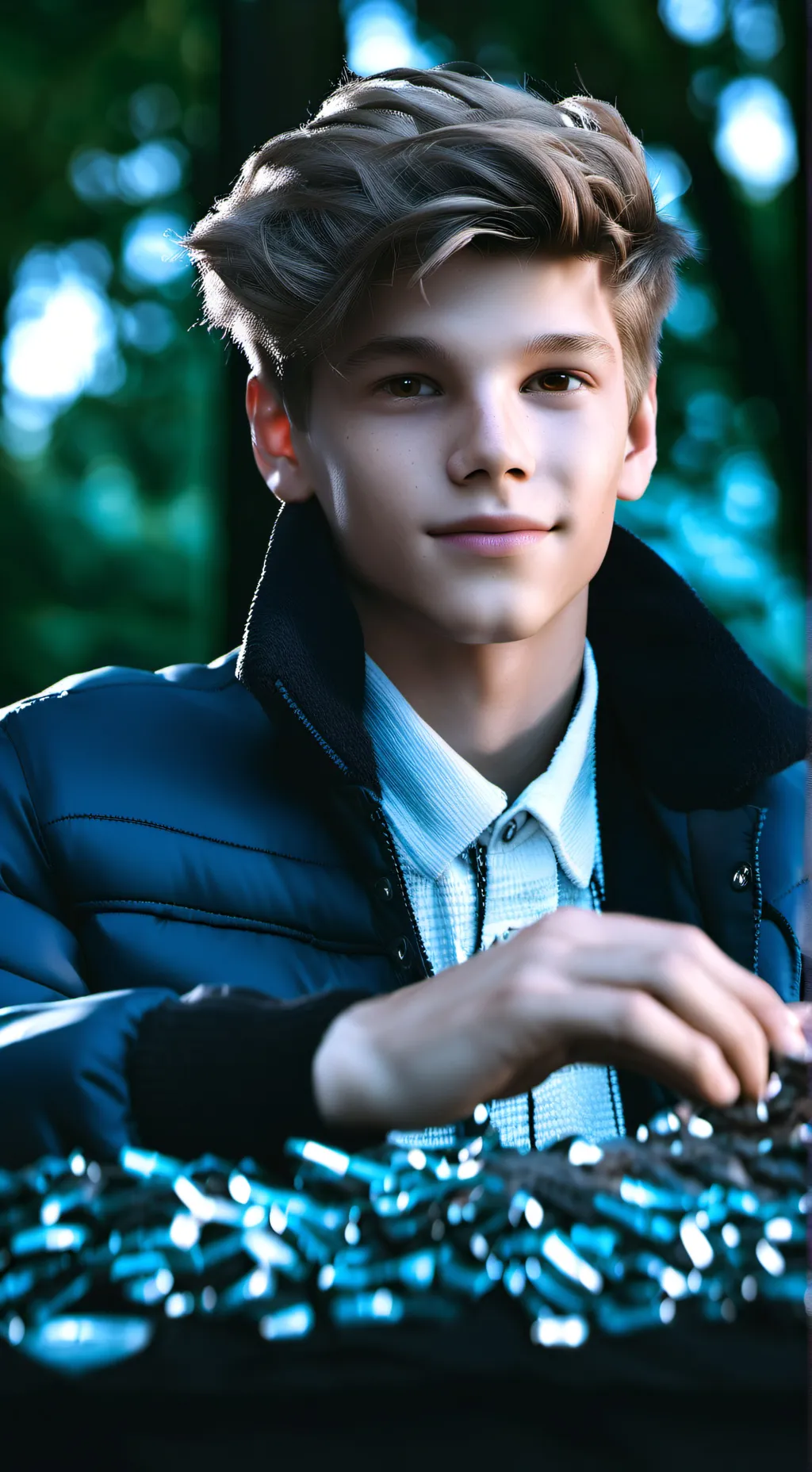 ai character: loy  background