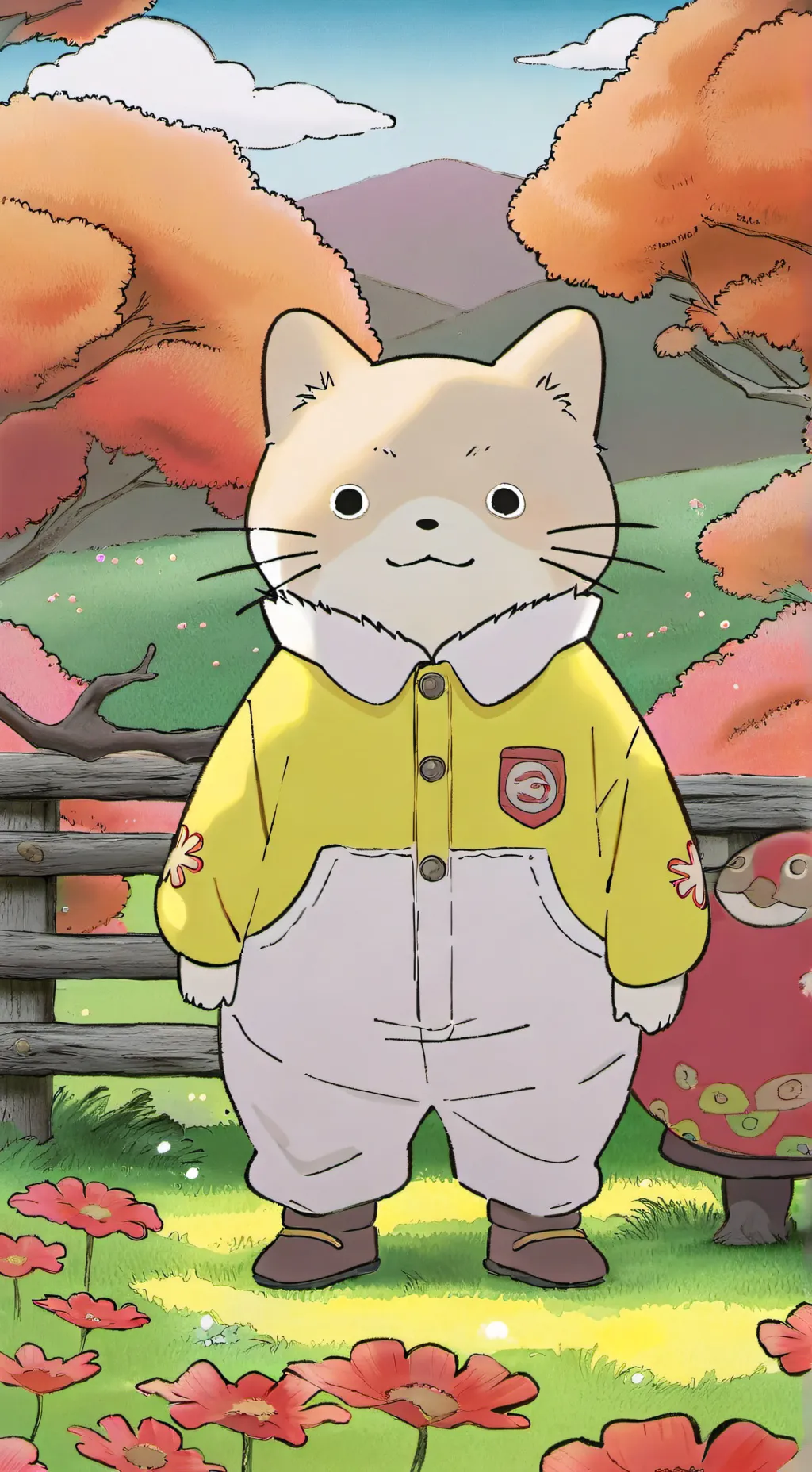 ai character: Chat with me background