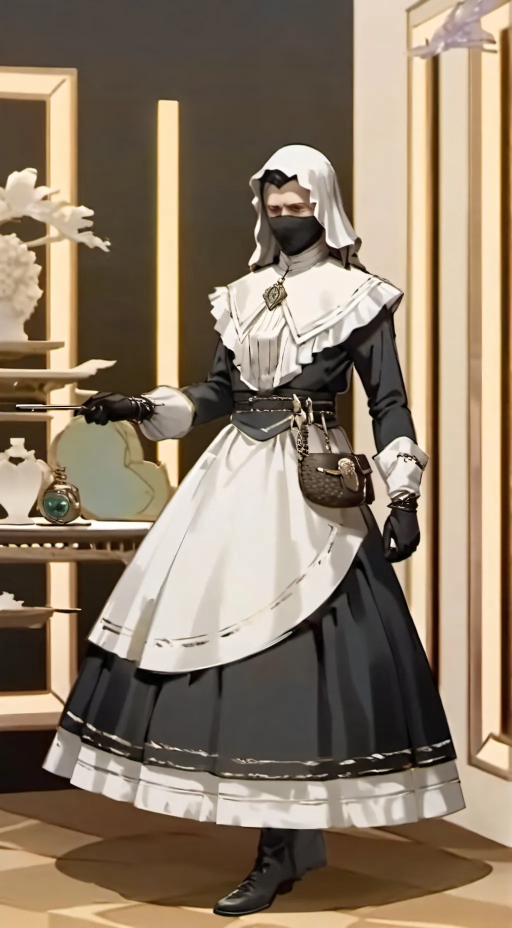 ai character: COD...? background