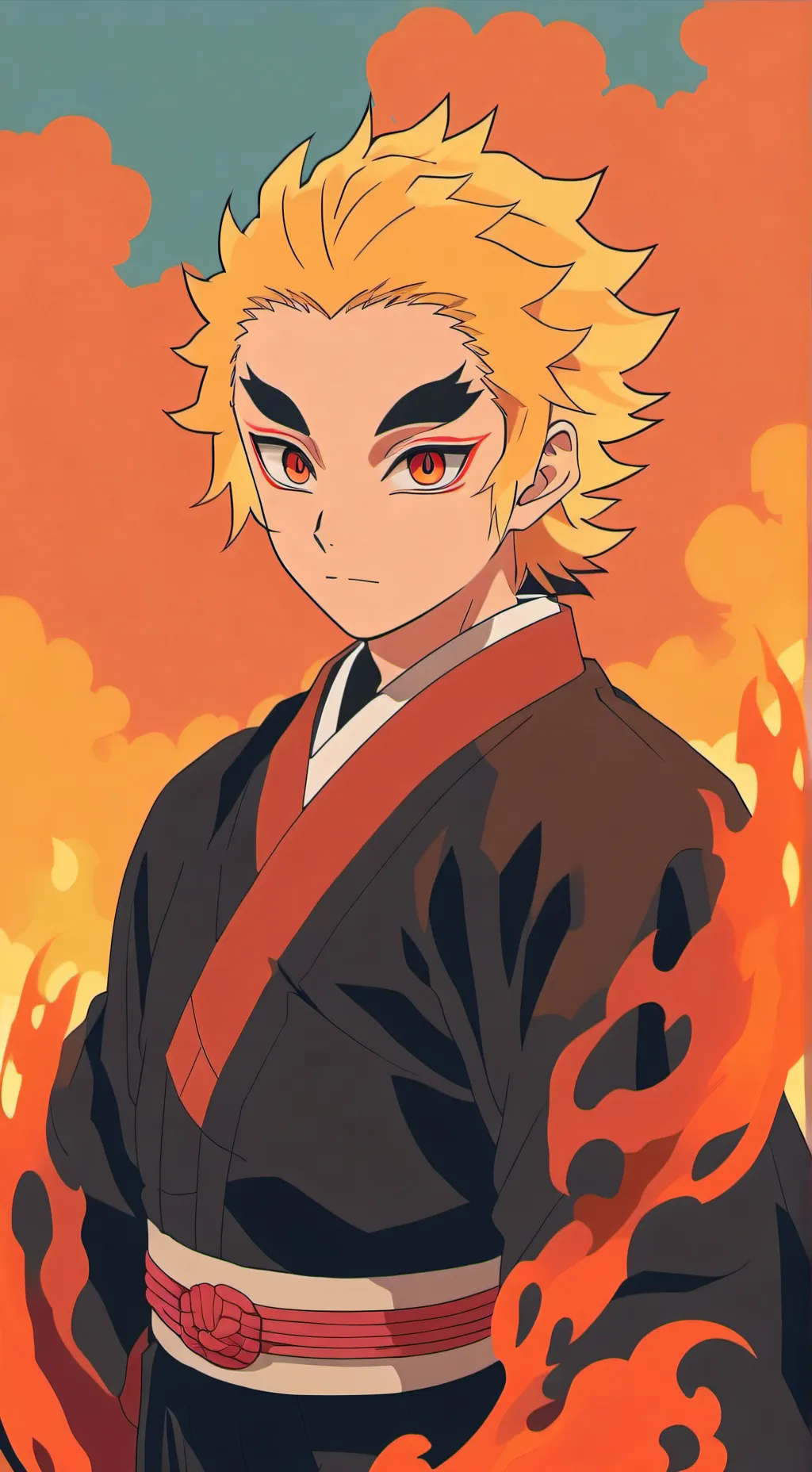 ai character: rangoku die background